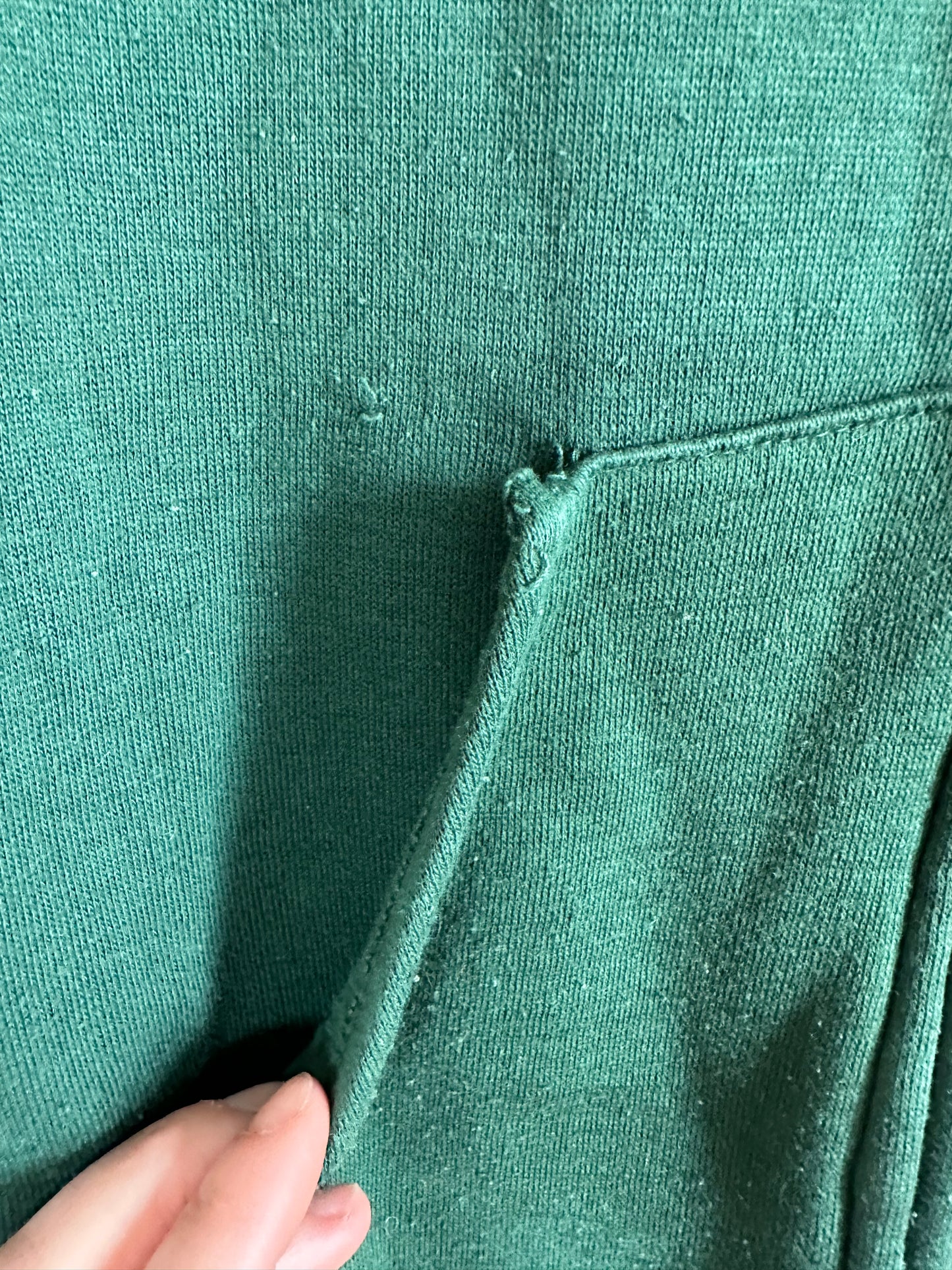 70s Evergreen Zip Front Sweatshirt