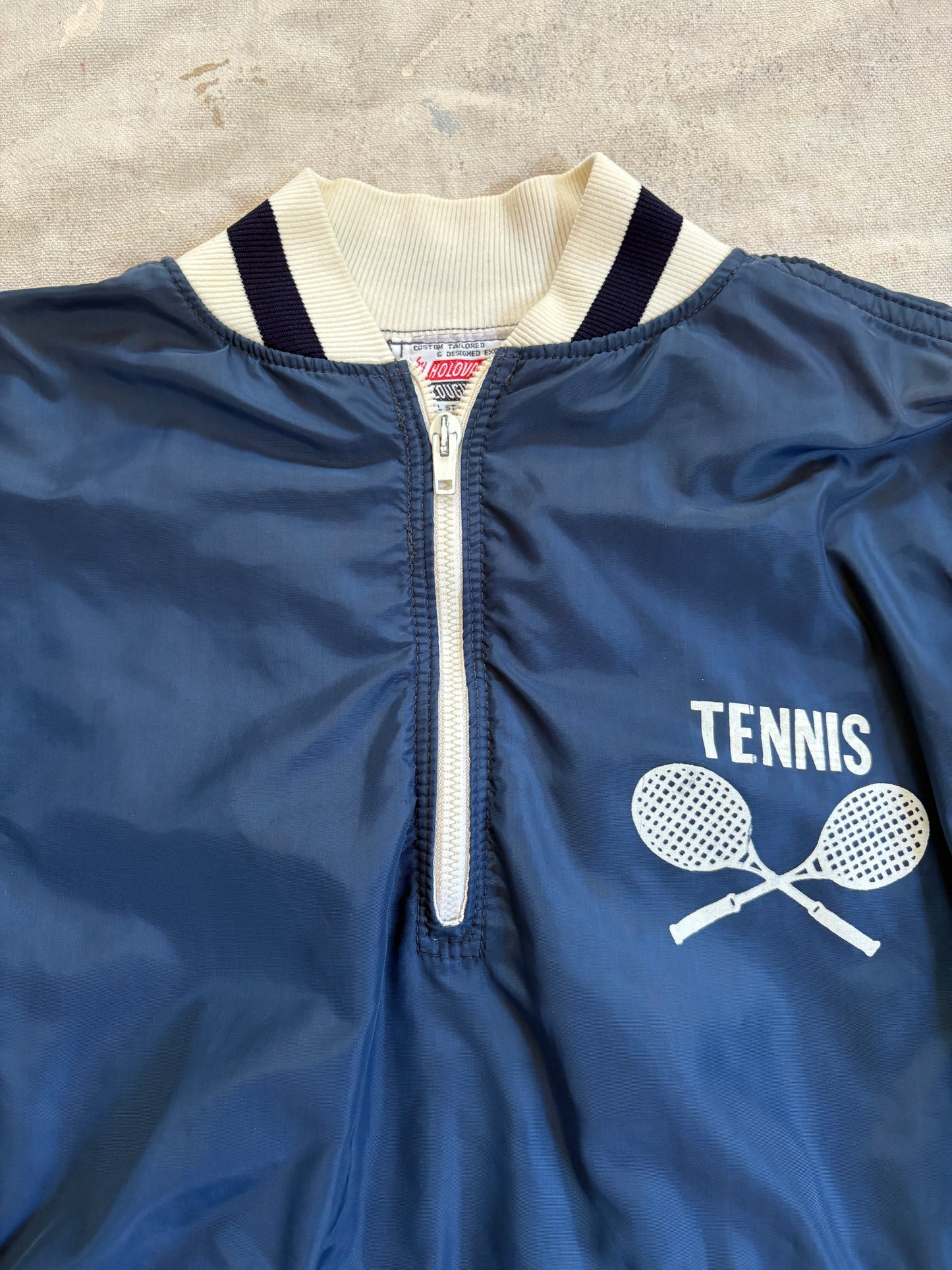 70s Russell Athletic Wellesley College Tennis Jacket