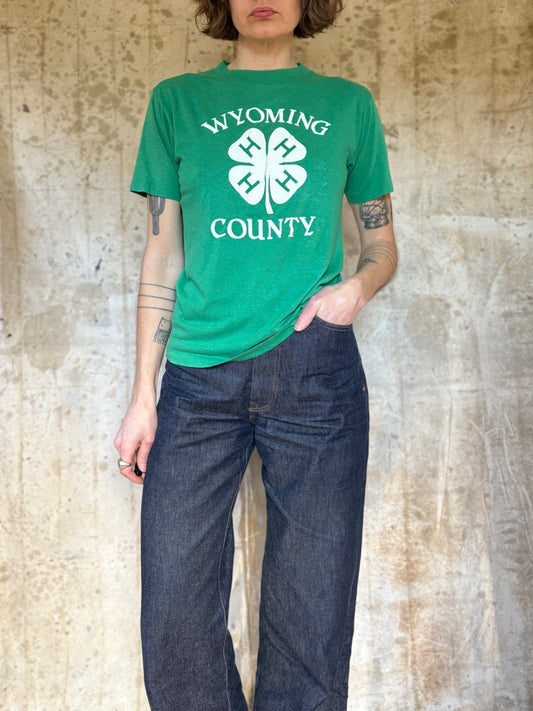 80s Wyoming County 4H Tee