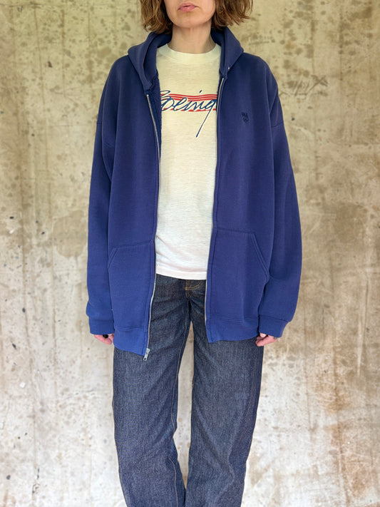 Vintage 80s USA Olympics Navy Blue Hoodie