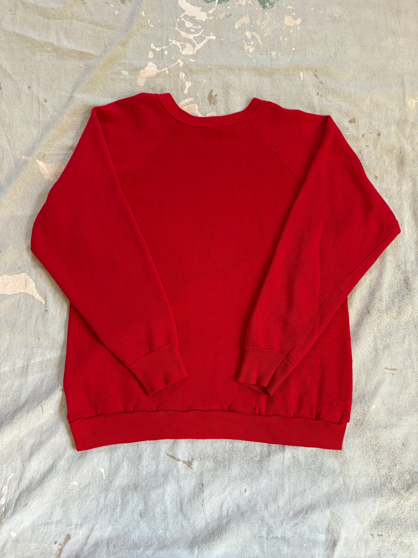 70s/80s Blank Red Sweatshirt
