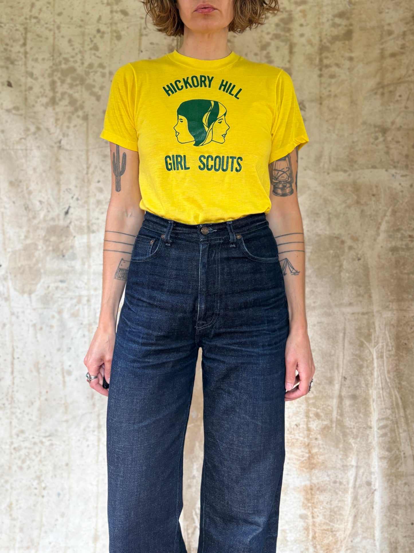 Vintage 80s Hickory Hill Girl Scouts Tee