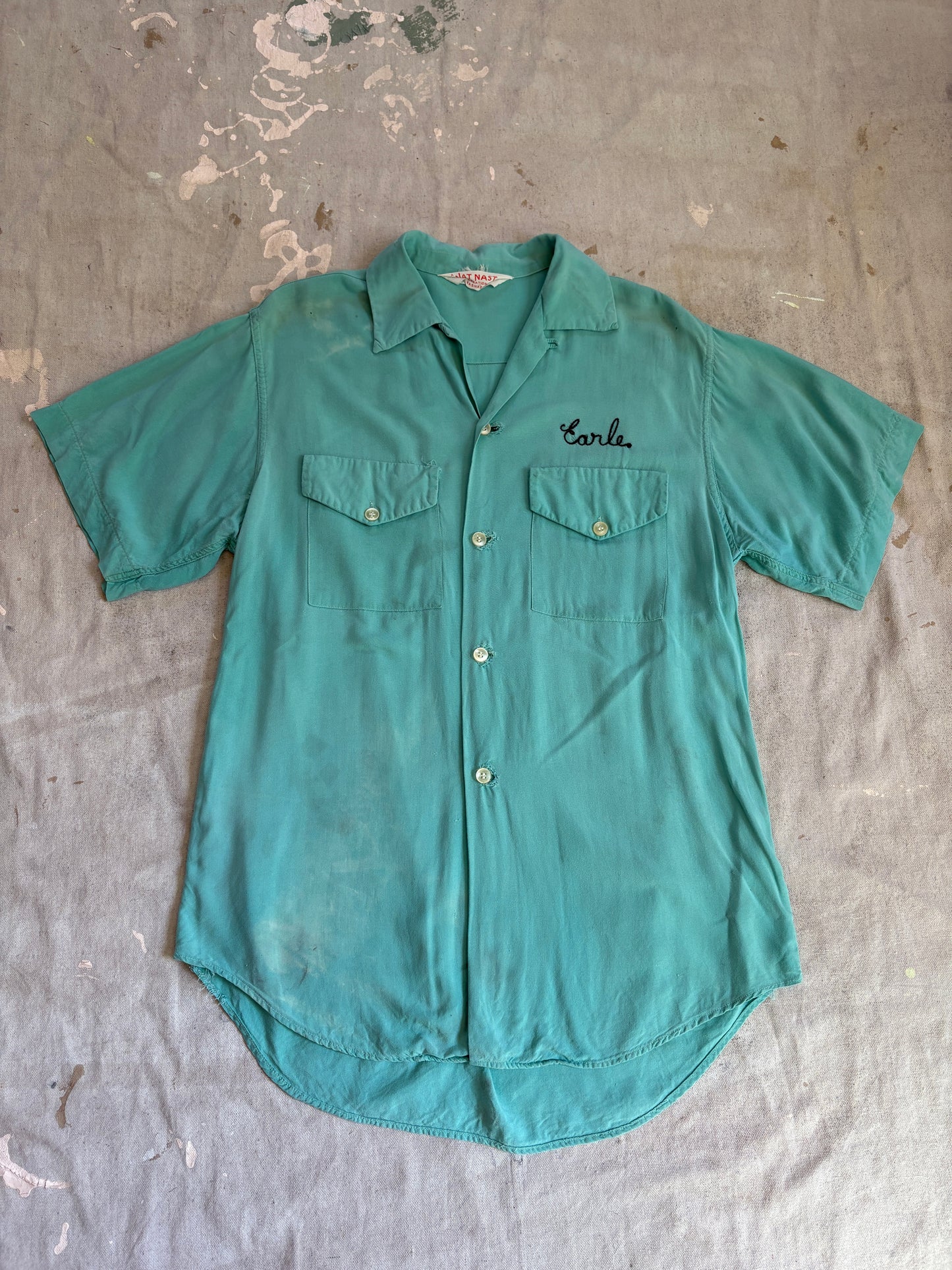 50s Pan Imperial Bowling Shirt