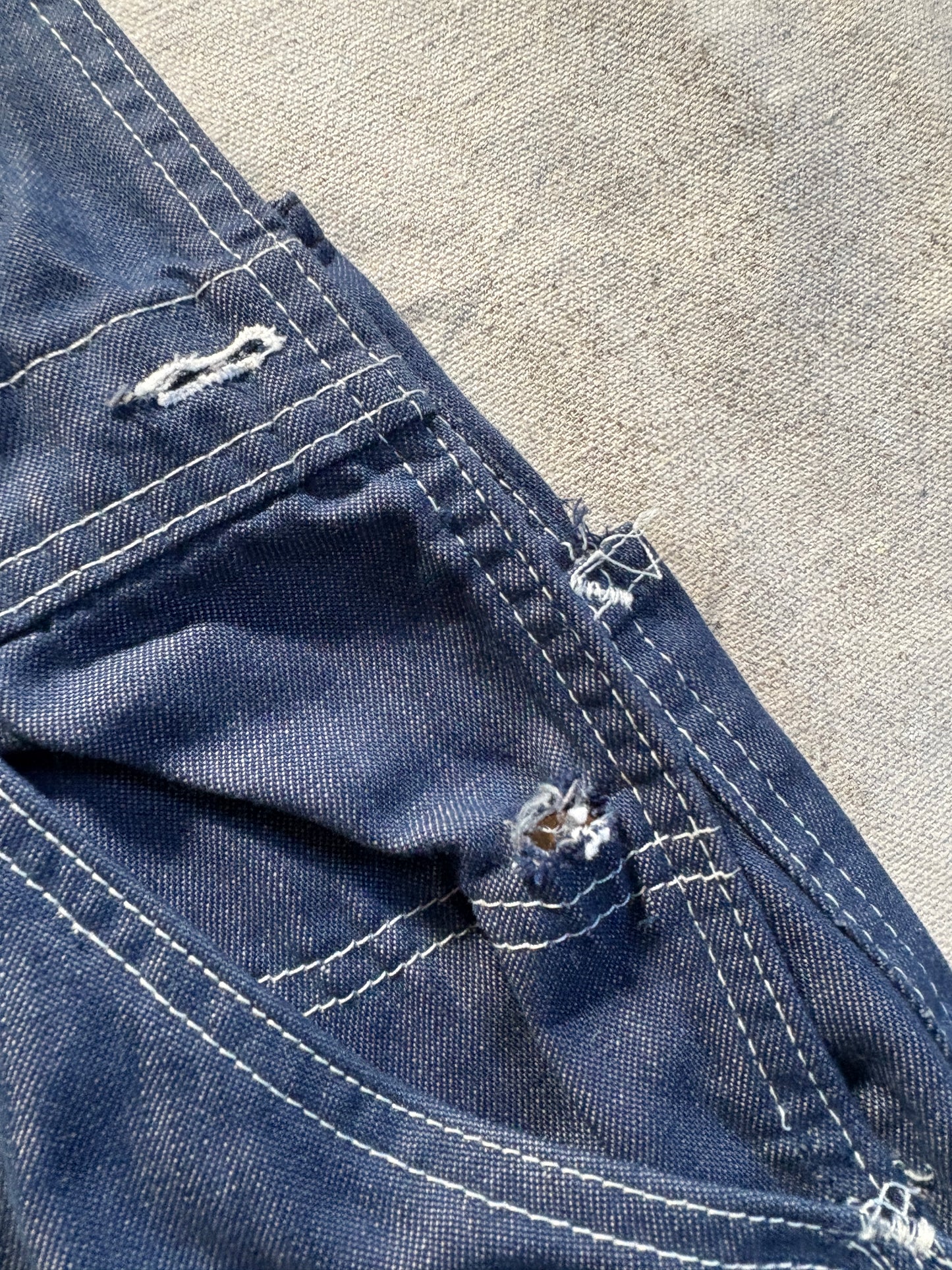 70s Lee Denim Overalls