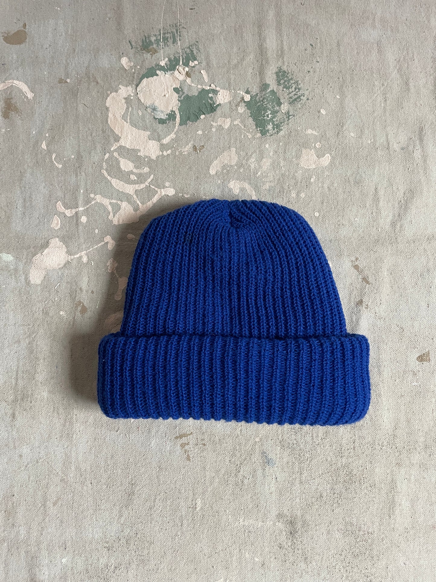 Cobalt Blue Beanie