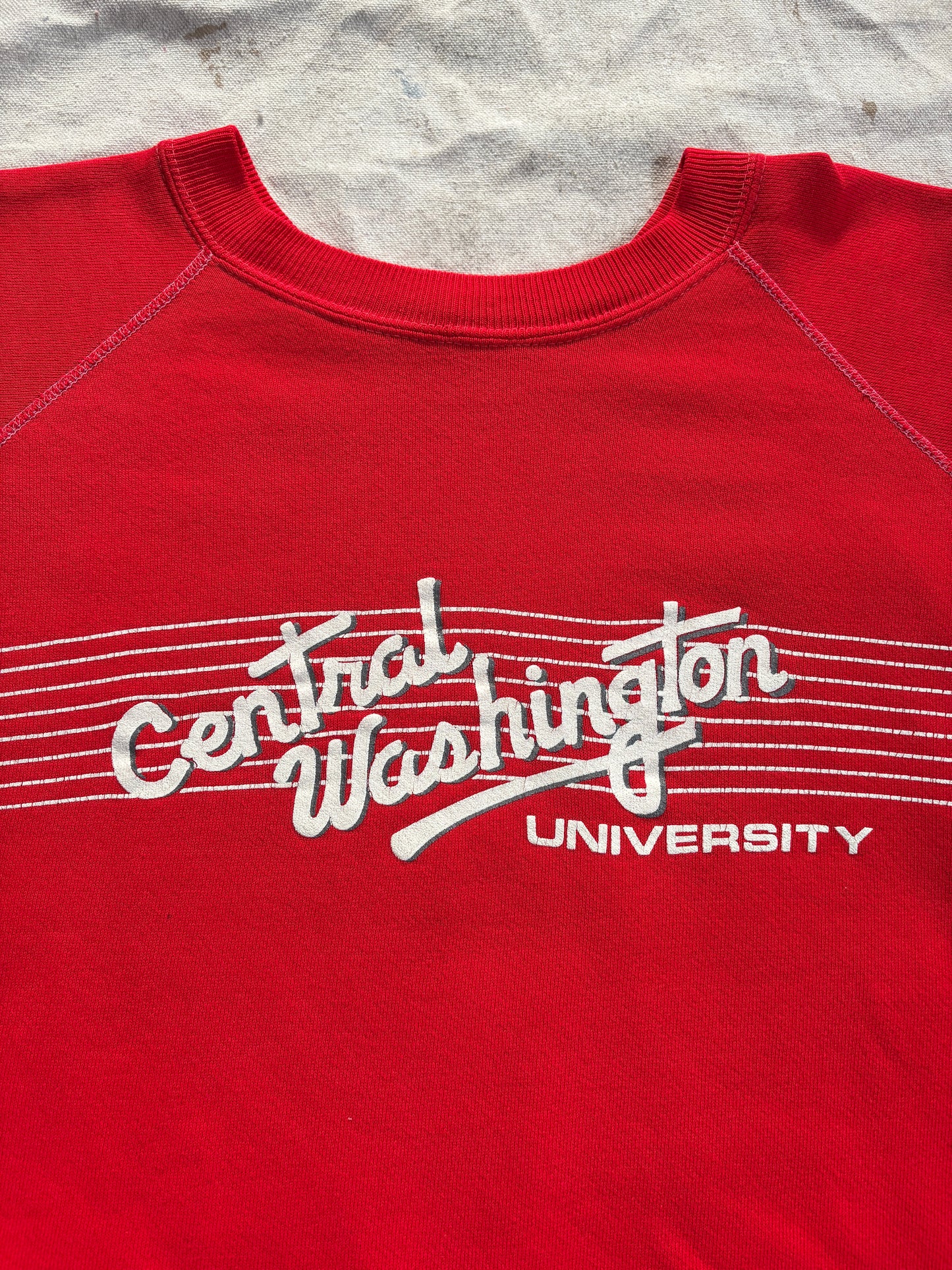 80s Central Washington University Sweatshirt