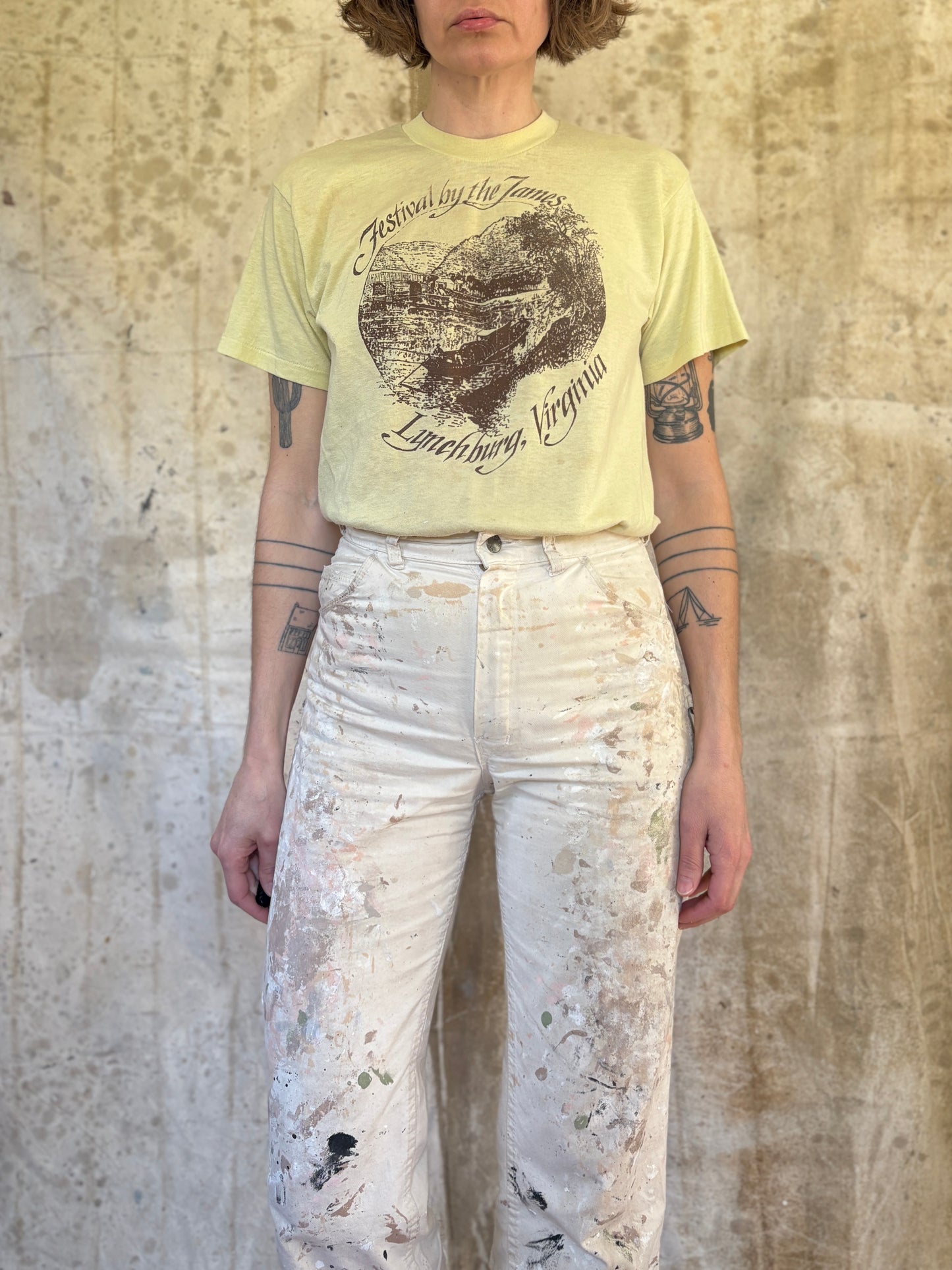 Vintage 80s Festival By The James Lynchburg Virginia Tee