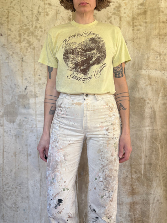Vintage 80s Festival By The James Lynchburg Virginia Tee