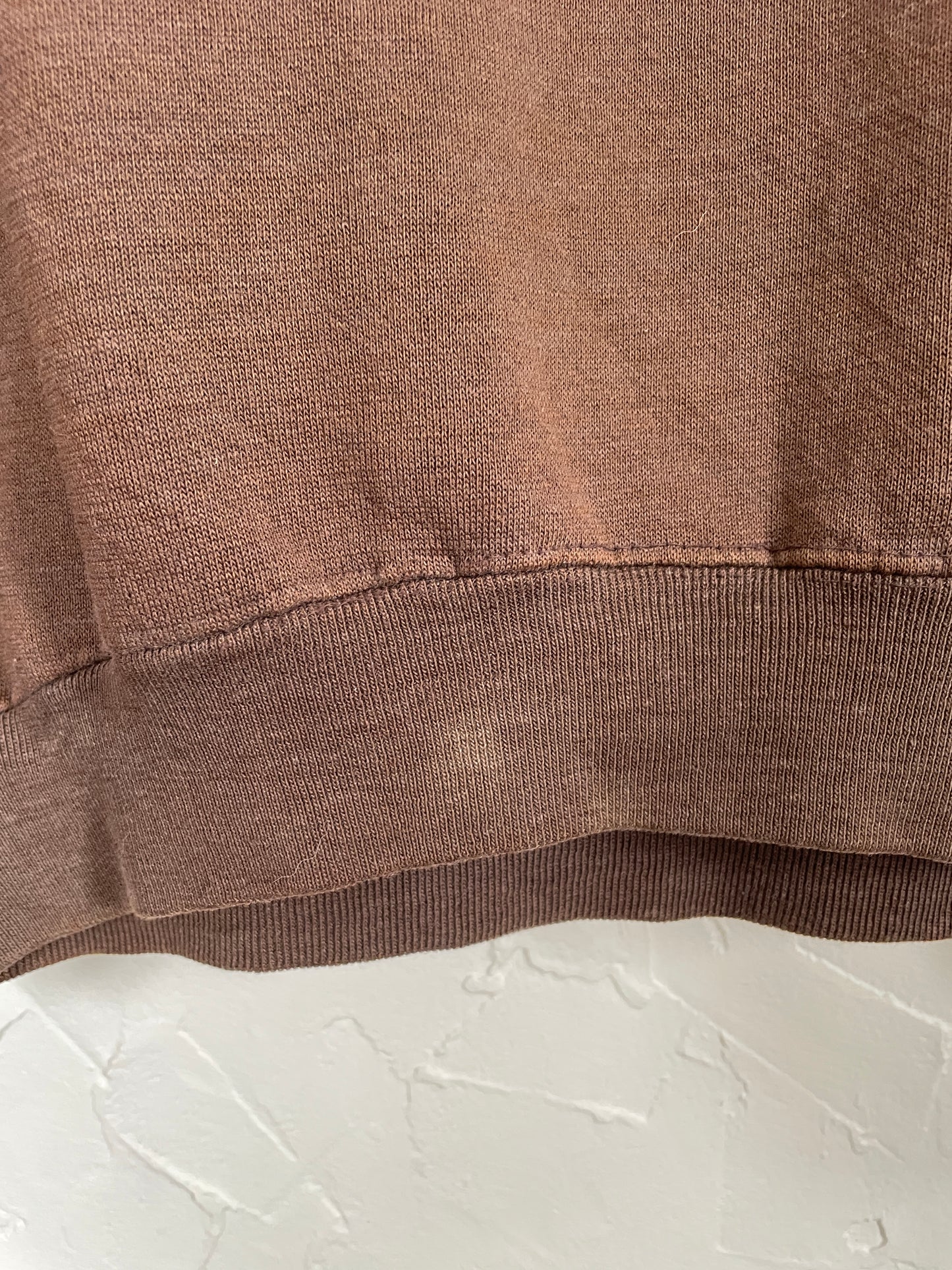 70s Blank Brown Sweatshirt
