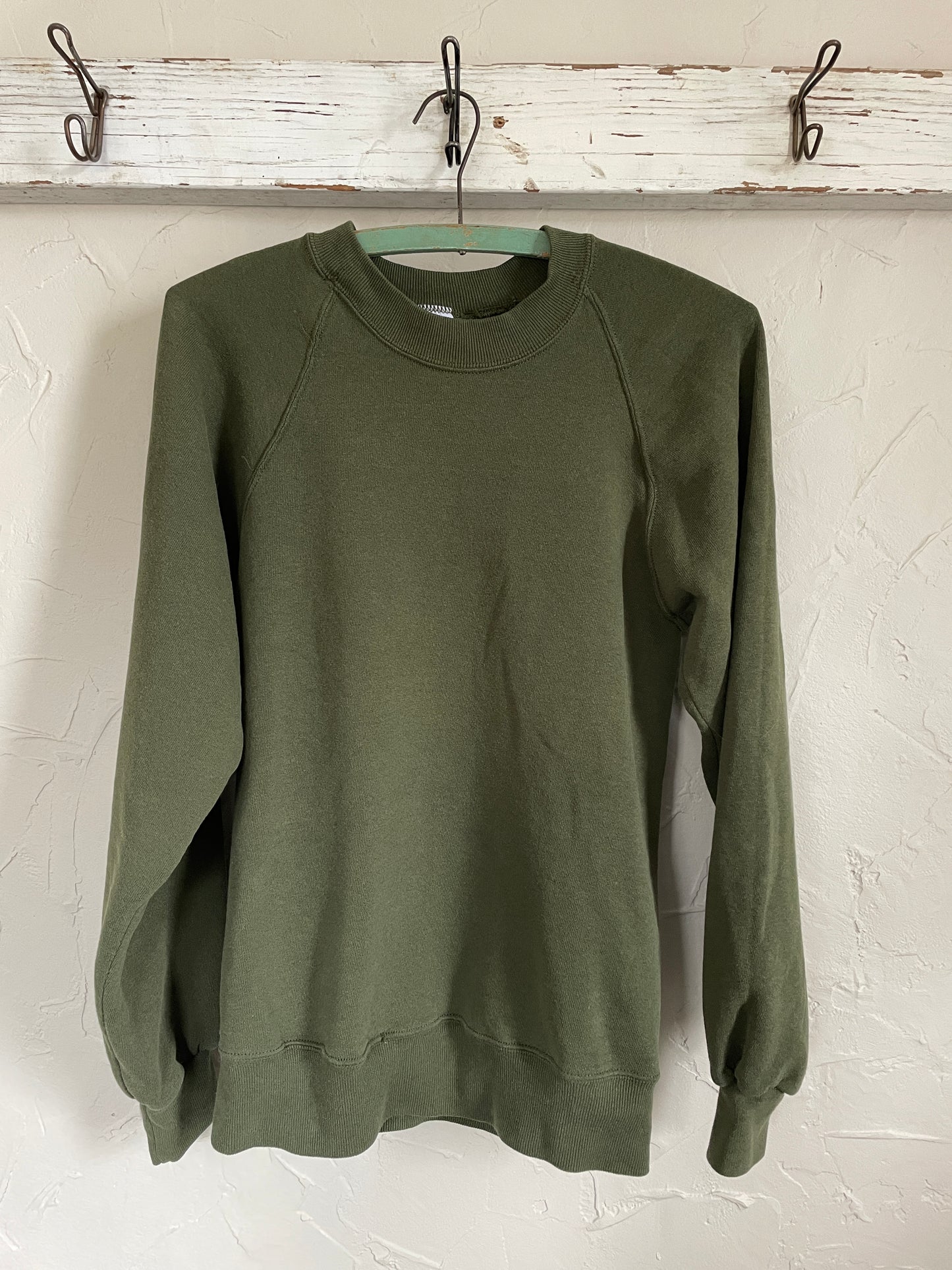 90s Army Green Sweatshirt