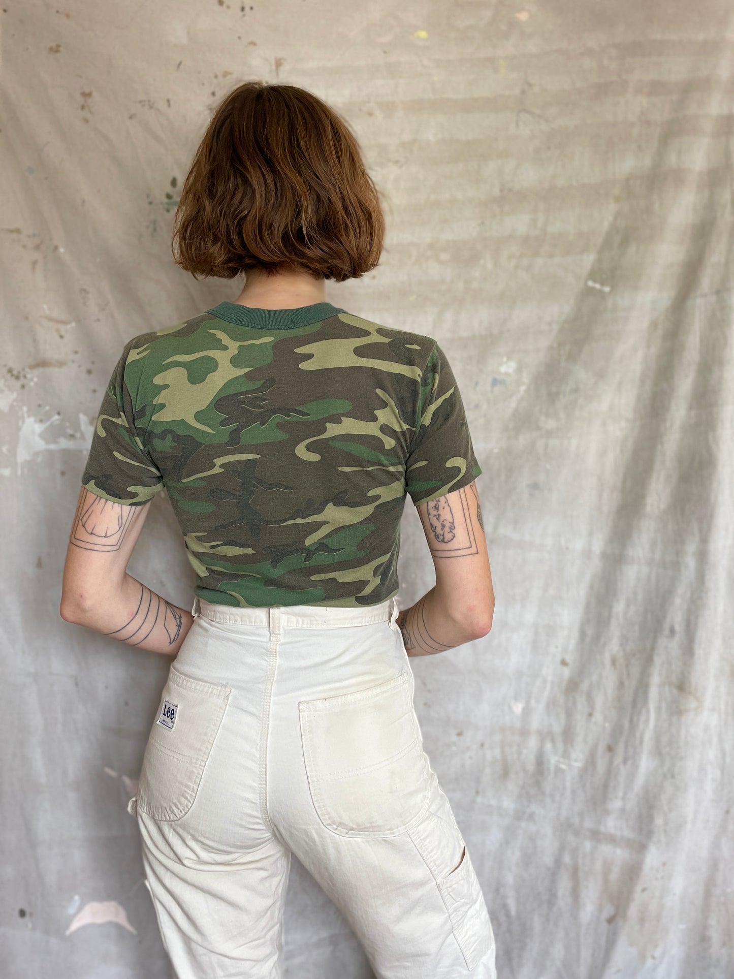 80s Woodland Camo Tee