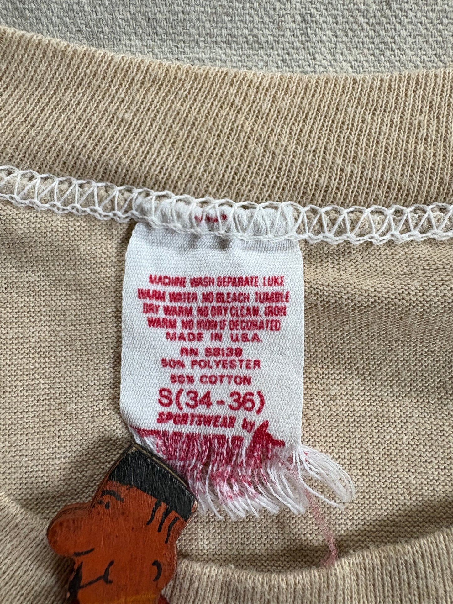 Vintage 80s YMCA Jamestown North Dakota Summer Safari Tee