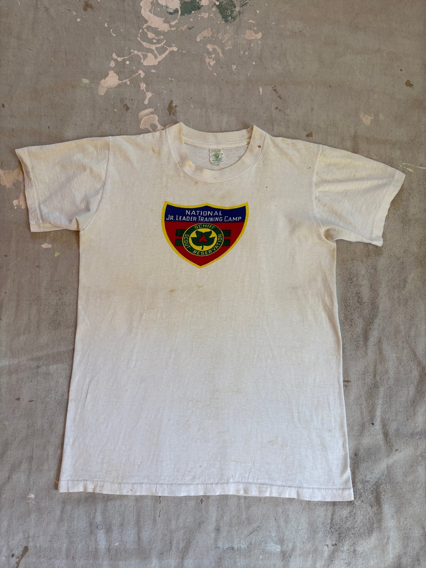 Vintage 70s Schiff Scout Reservation BSA Tee