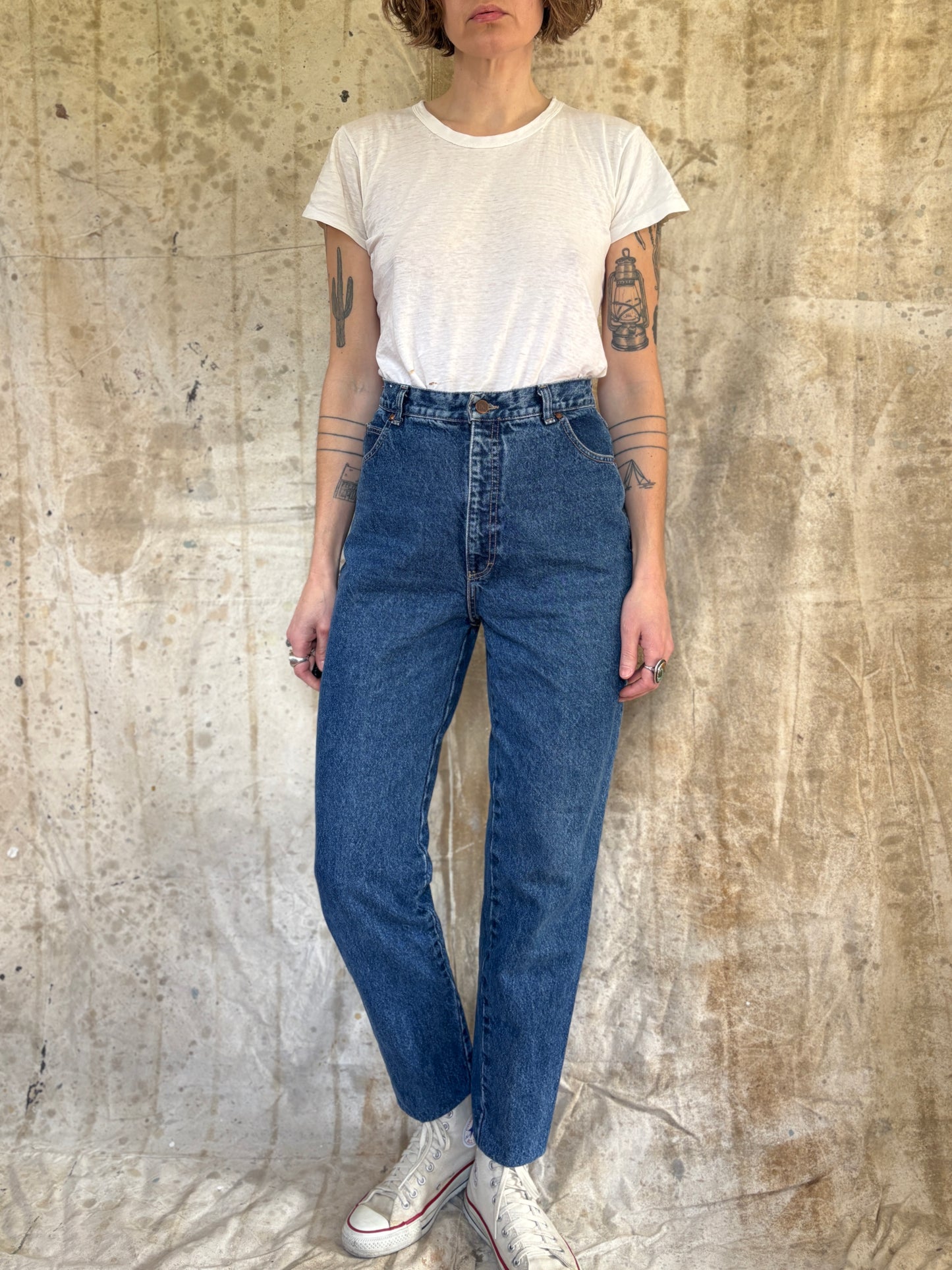 Vintage 90s SOS Standing Ovation Streetwear Tapered Jeans