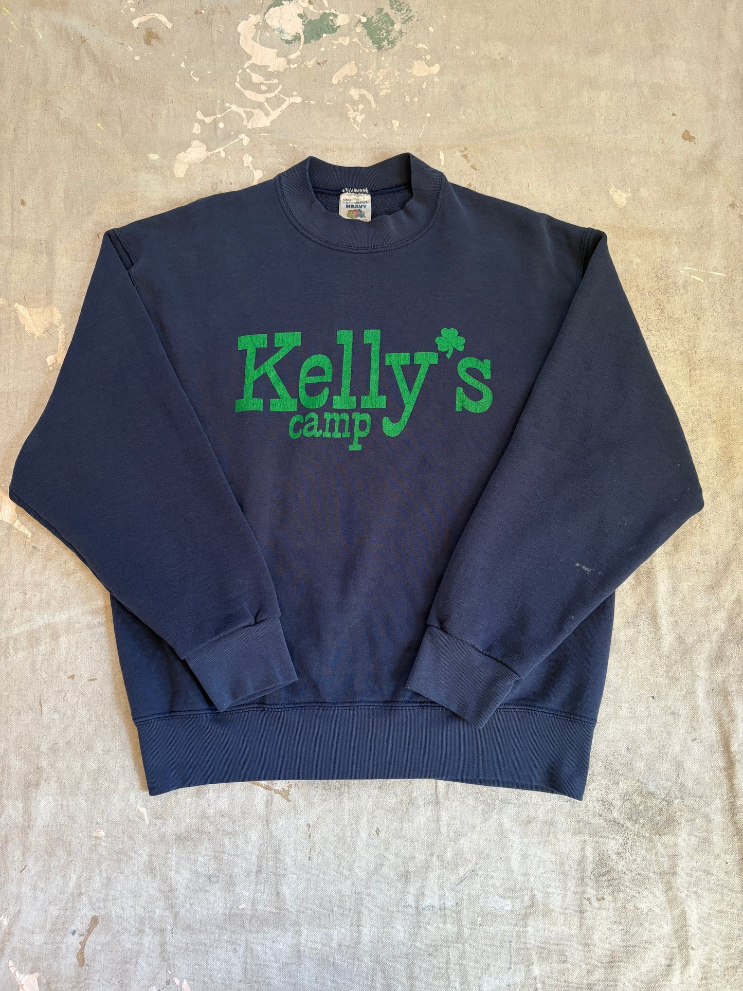 Vintage 90s Blue Kelly’s Camp Sweatshirt