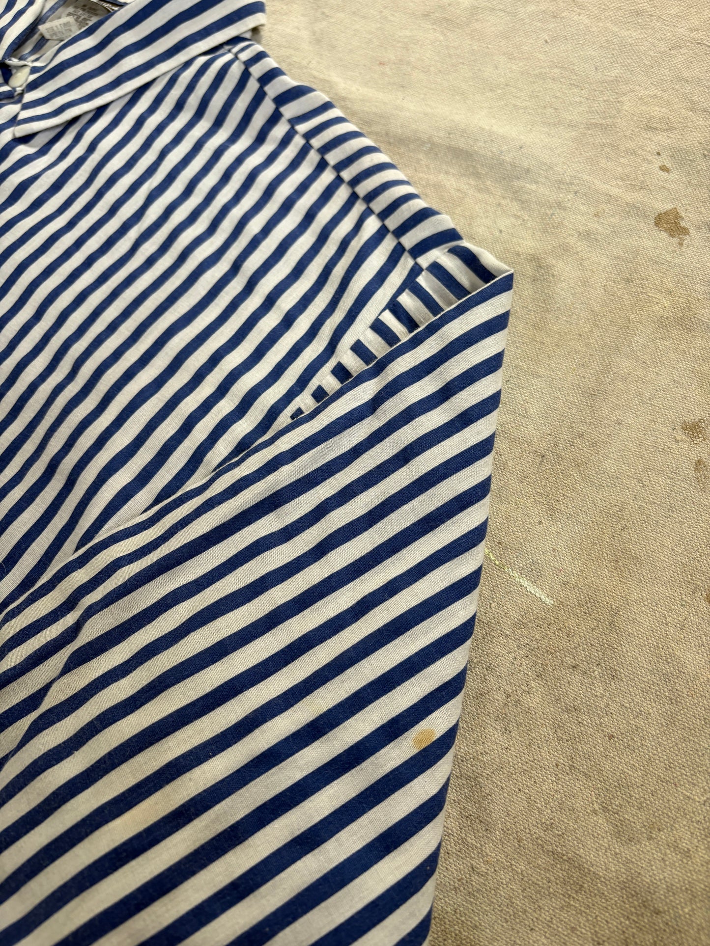 Vintage 90s Striped Button Up Shirt