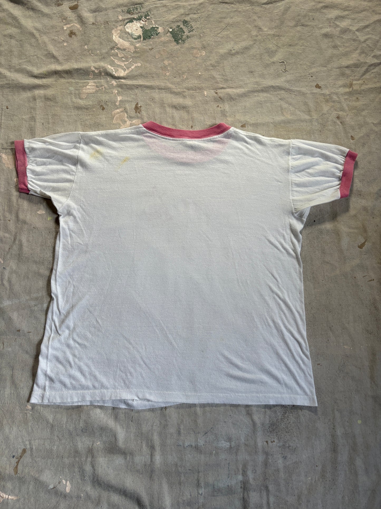 Vintage 80s Camp Big Foot Ringer Tee
