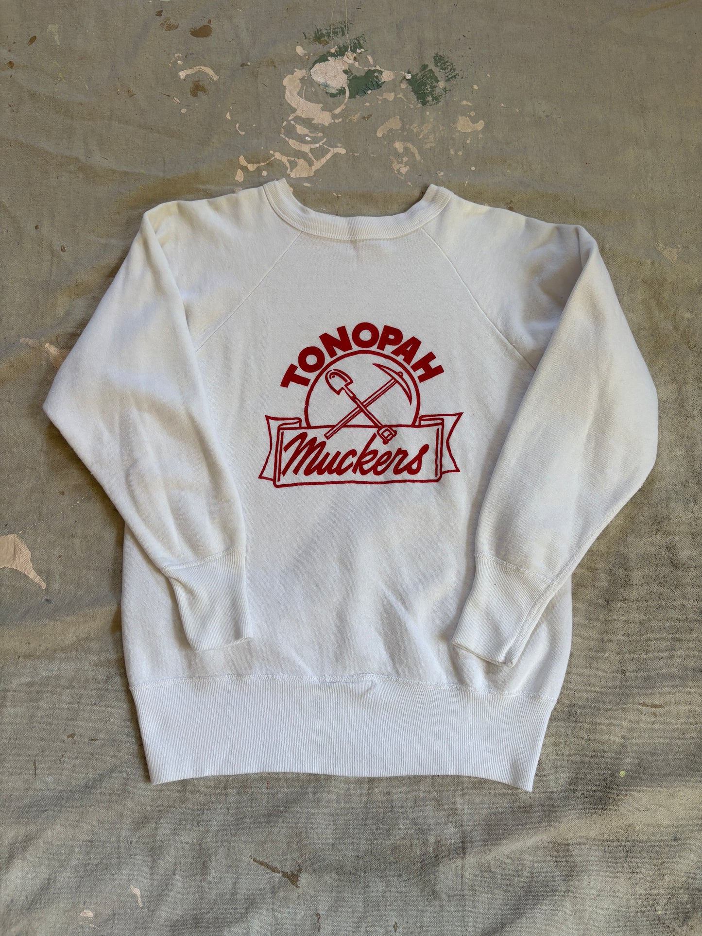 50s Hanes Wind Shield Tonopah Muckers Sweatshirt
