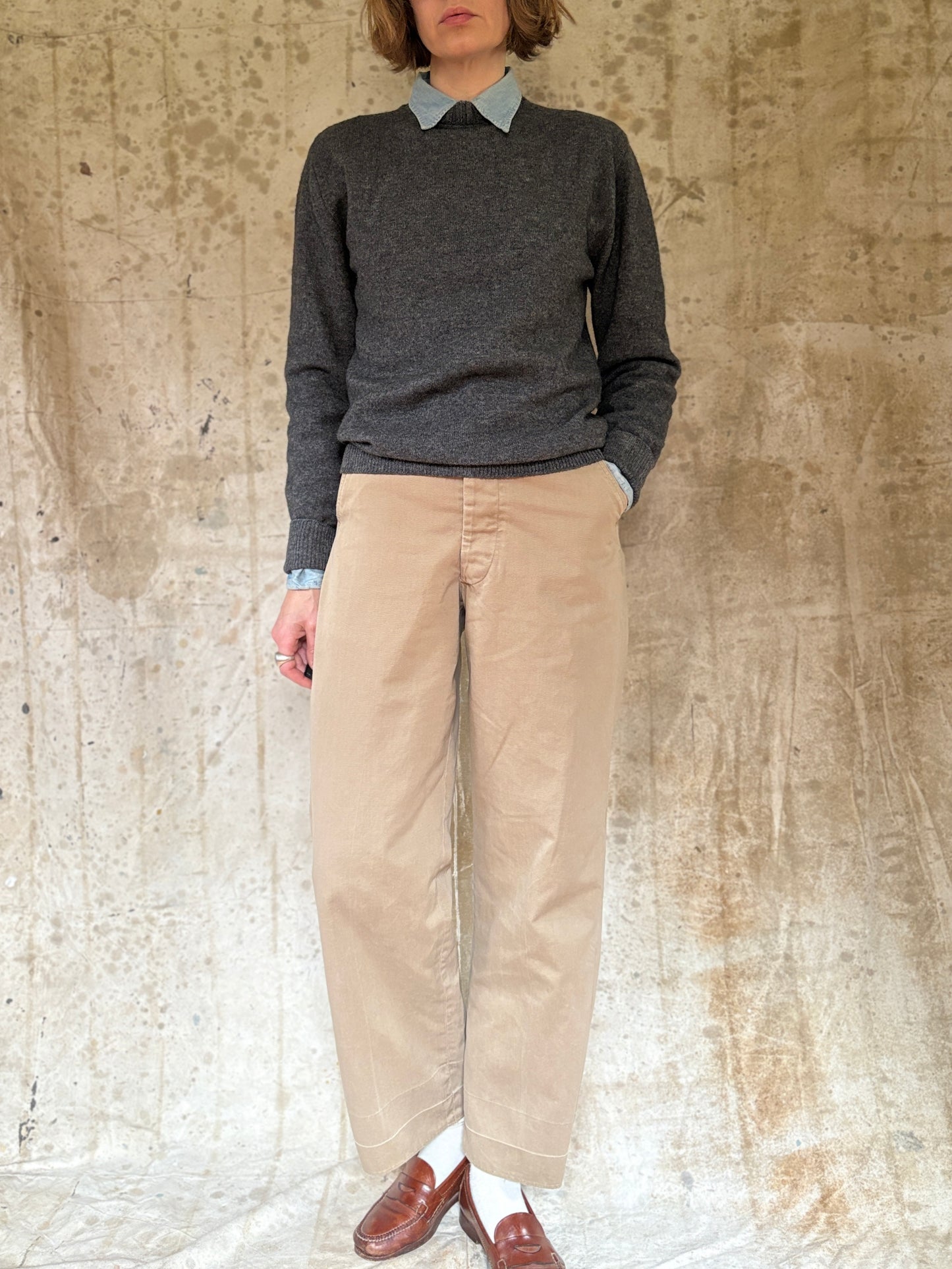 50s Military Khaki Trouser’s