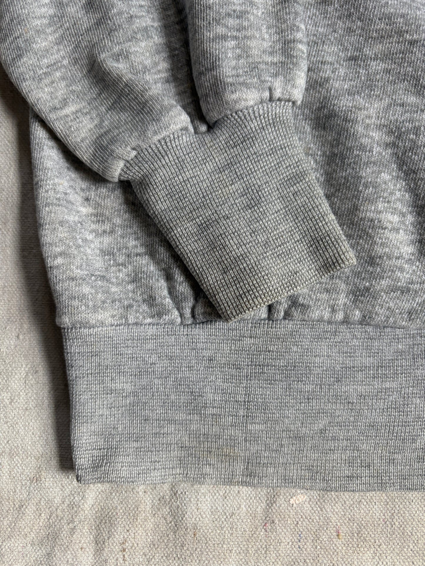 70s/80s Blank Heather Gray Sweatshirt
