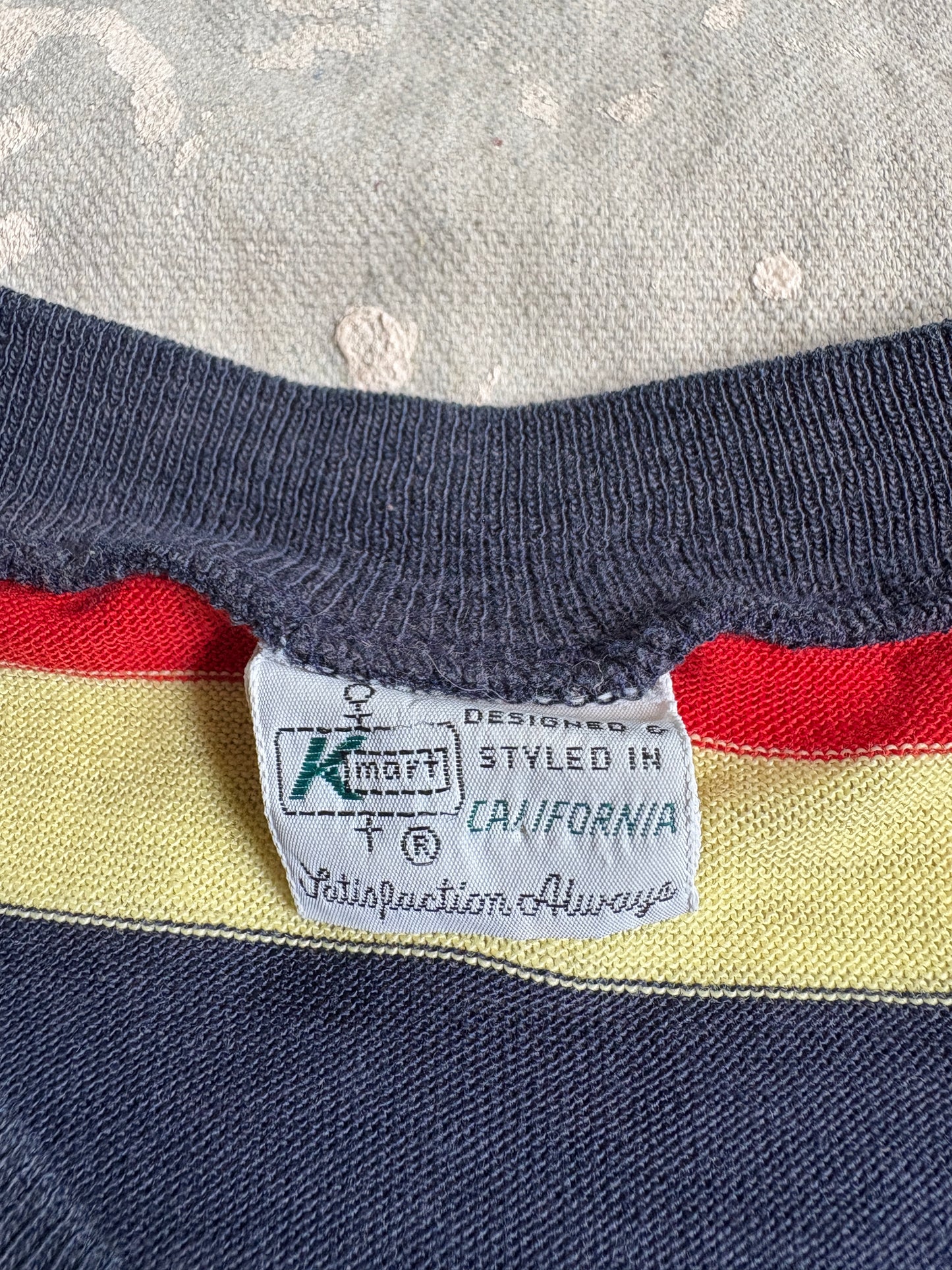 70s Striped Pocket Tee