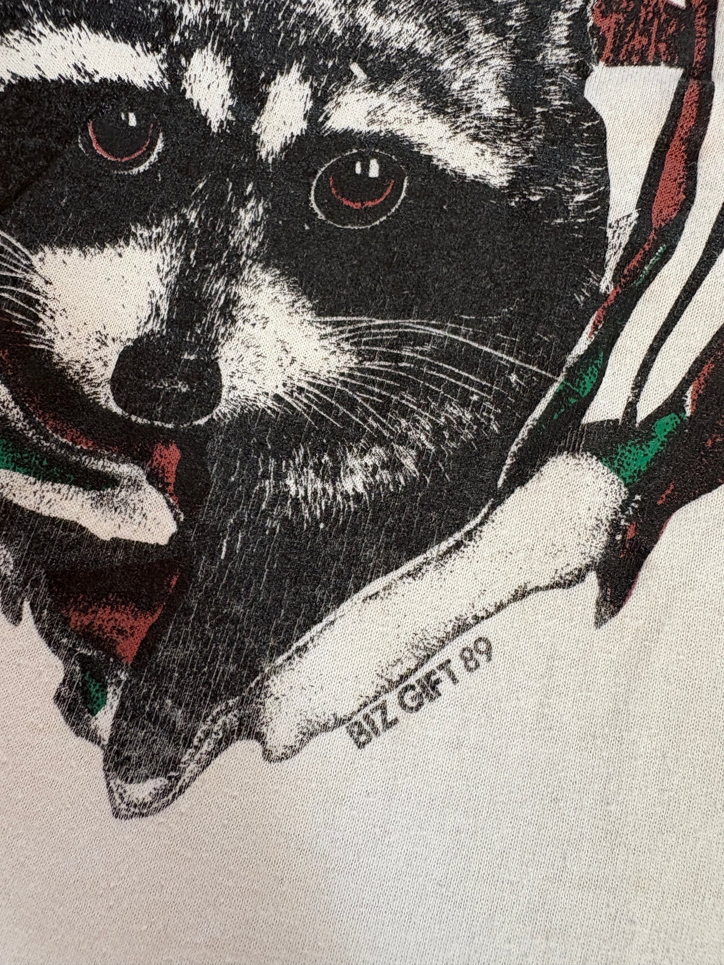 80s Pocono Mountains Raccoon Tee
