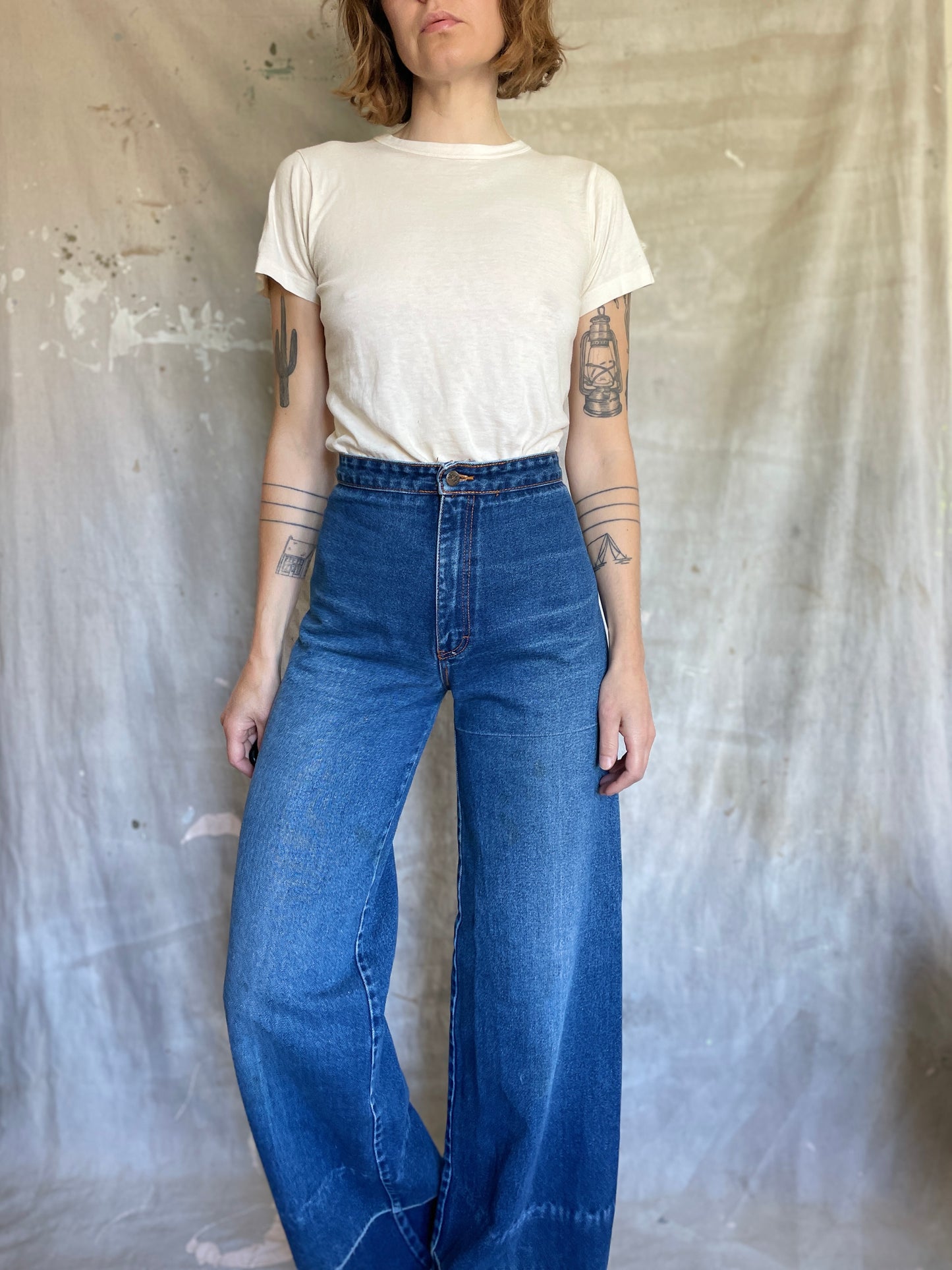 70s Union Gap Wide Leg Jeans