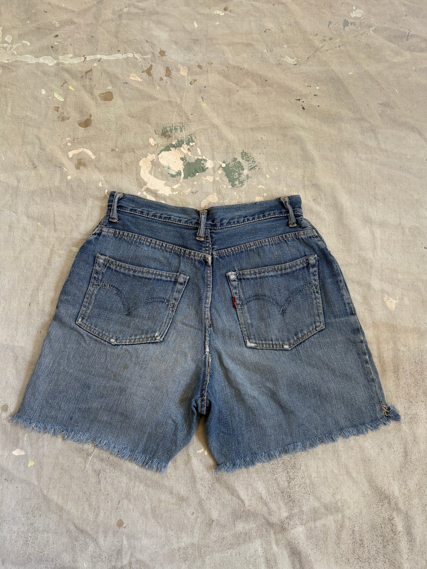 Vintage 50s Levi’s 701 Cut Off Jean Shorts