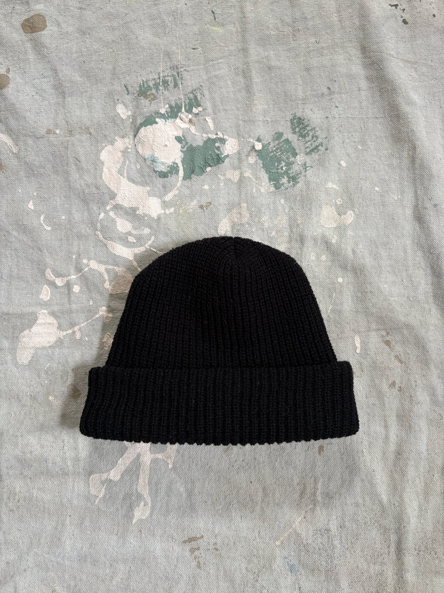 Vintage Black Watch Cap