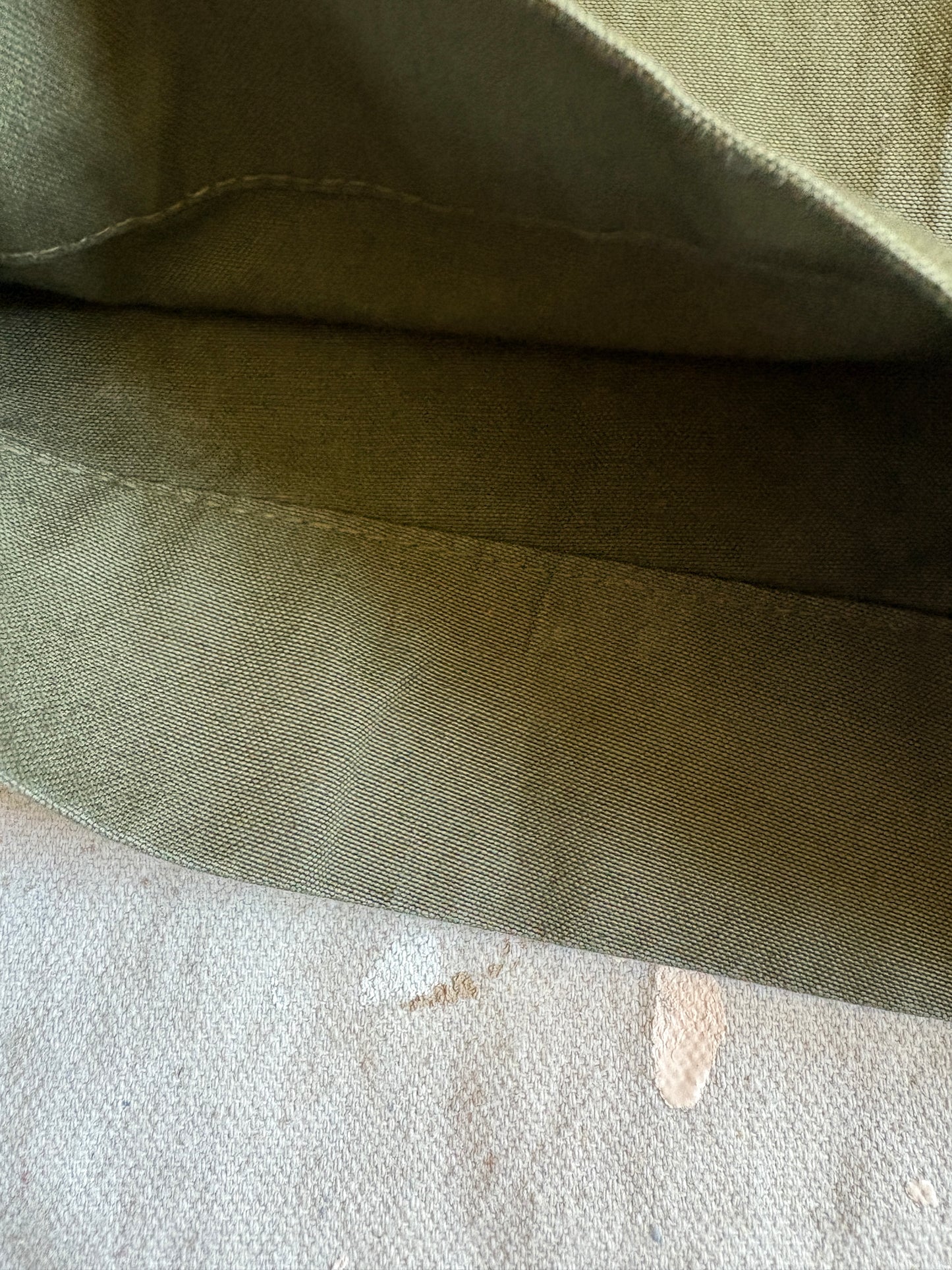 Vintage 50s US Military Cotton Field Trousers Pants