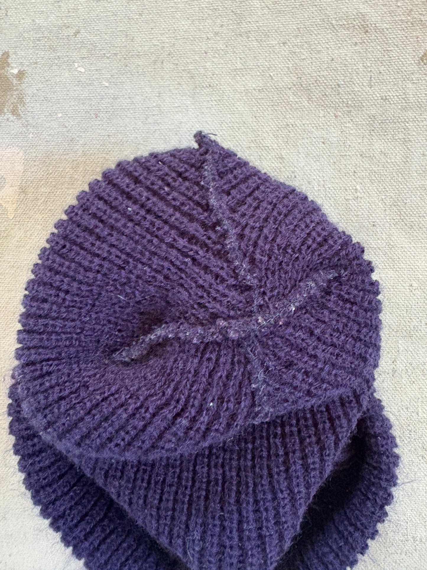 Vintage Navy Blue Watch Cap