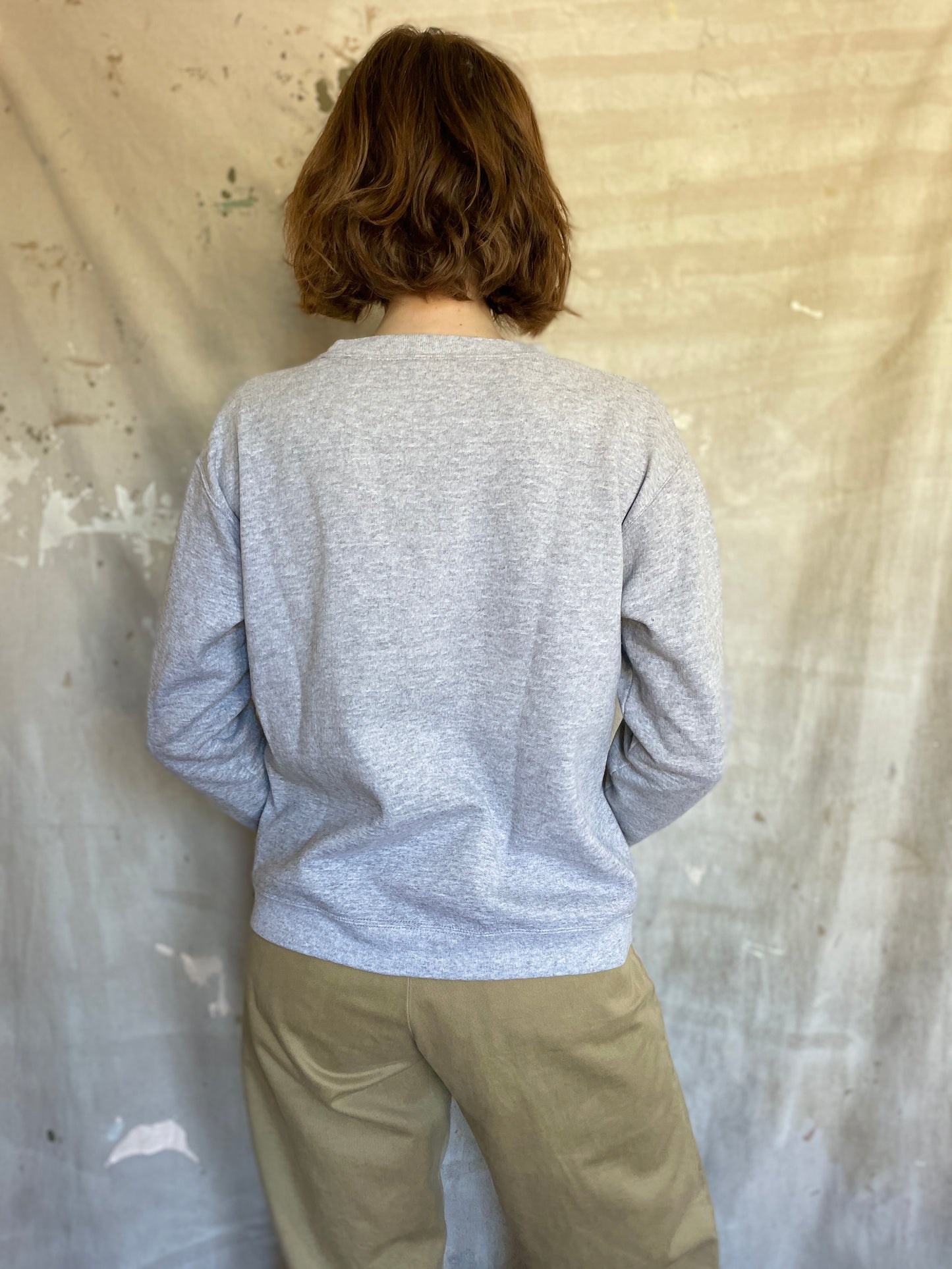 90s Blank Grey Sweatshirt