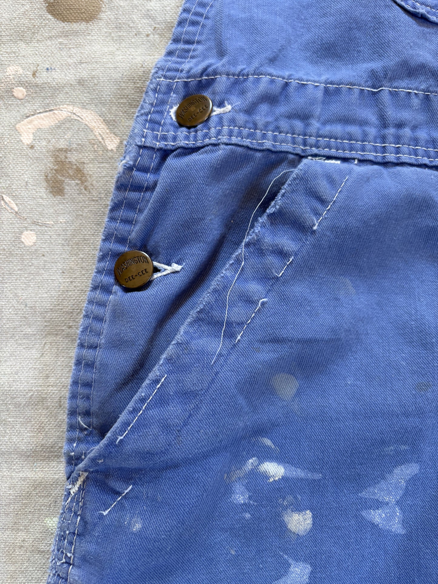 Vintage 70s Pale Purple DeeCee Overalls