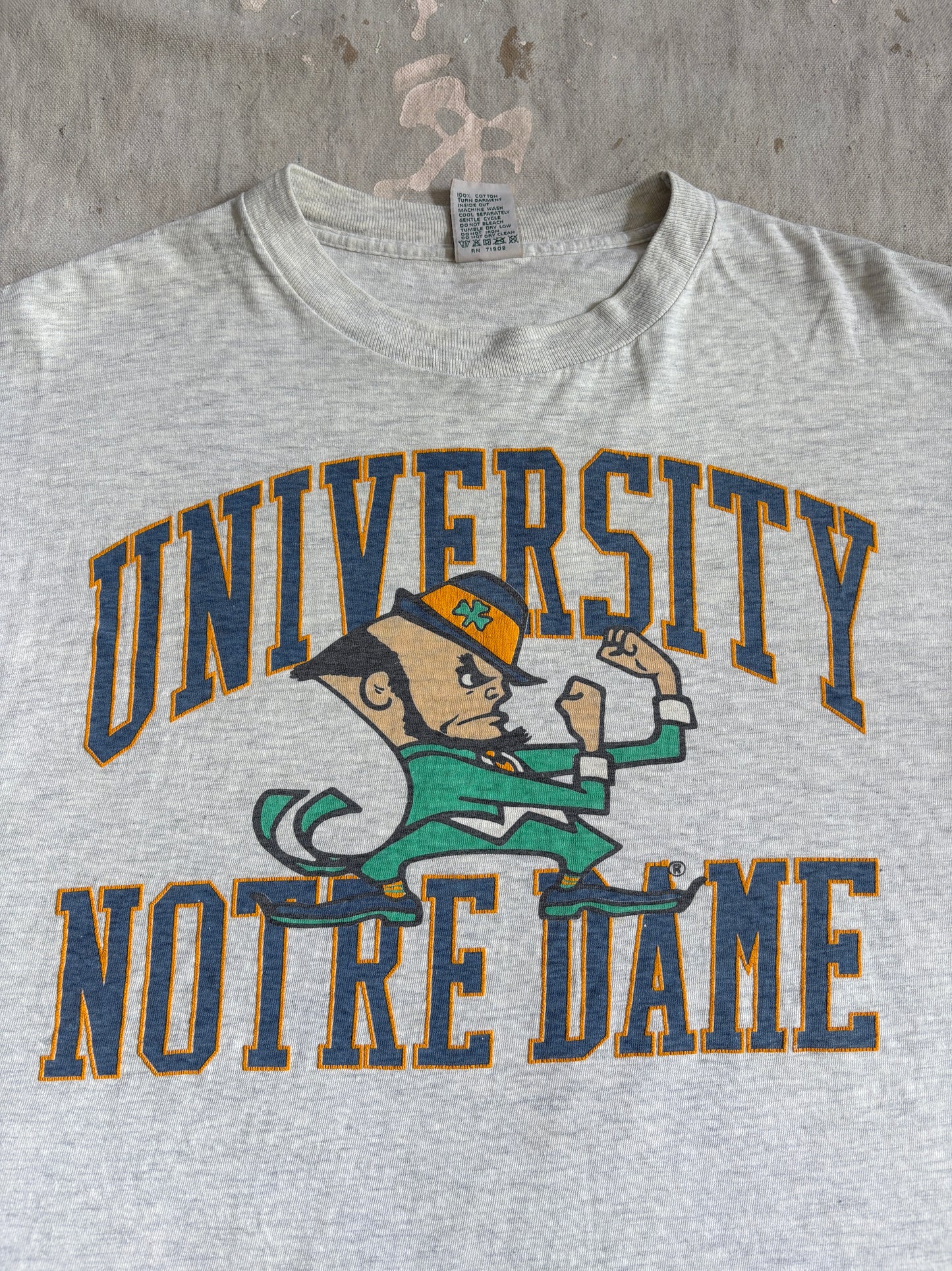 Vintage 90s University Of Notre Dame Tee