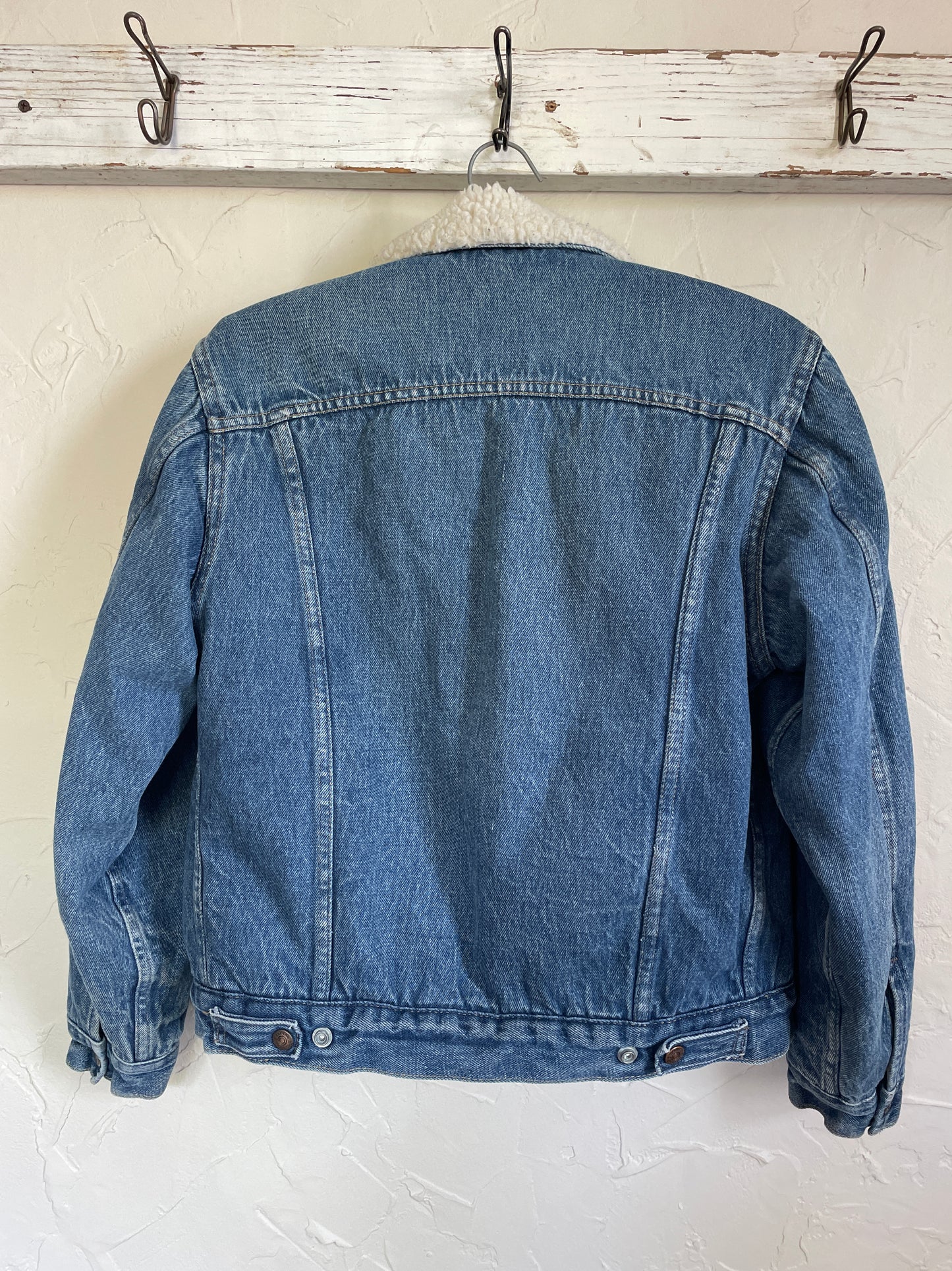 80s Roebucks Sherpa Lined Jean Jacket