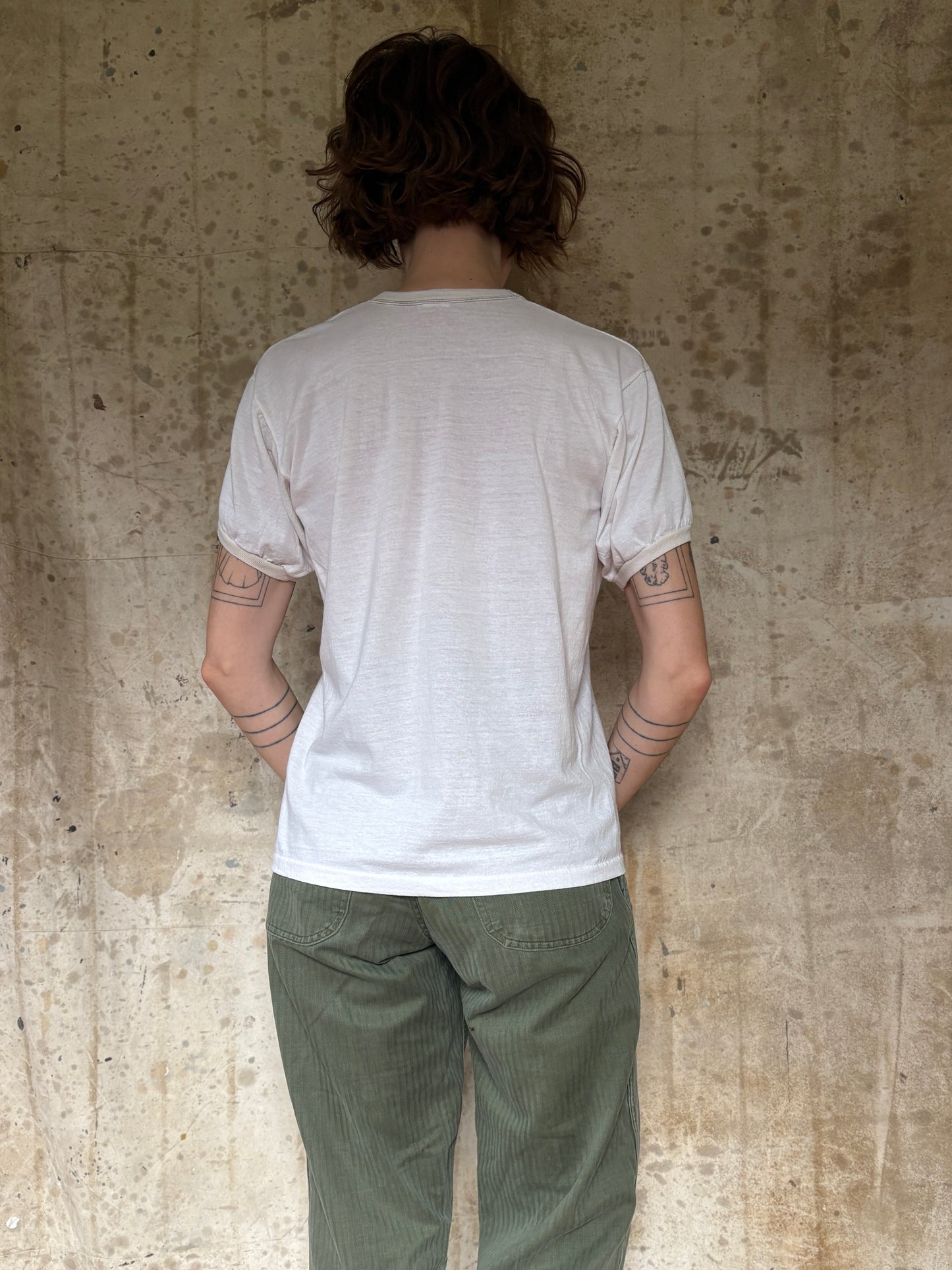 70s TJ Keane Rendevous BSA Ringer Tee