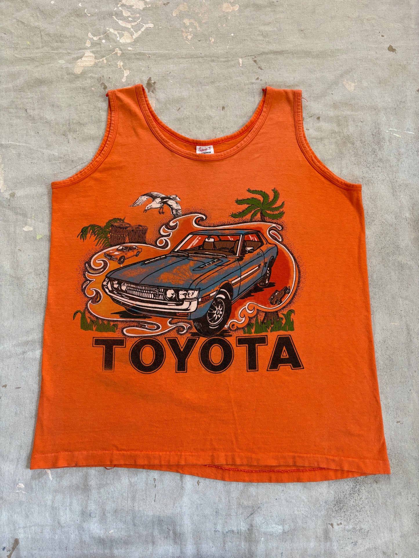 Vintage 70s Toyota Tank Top