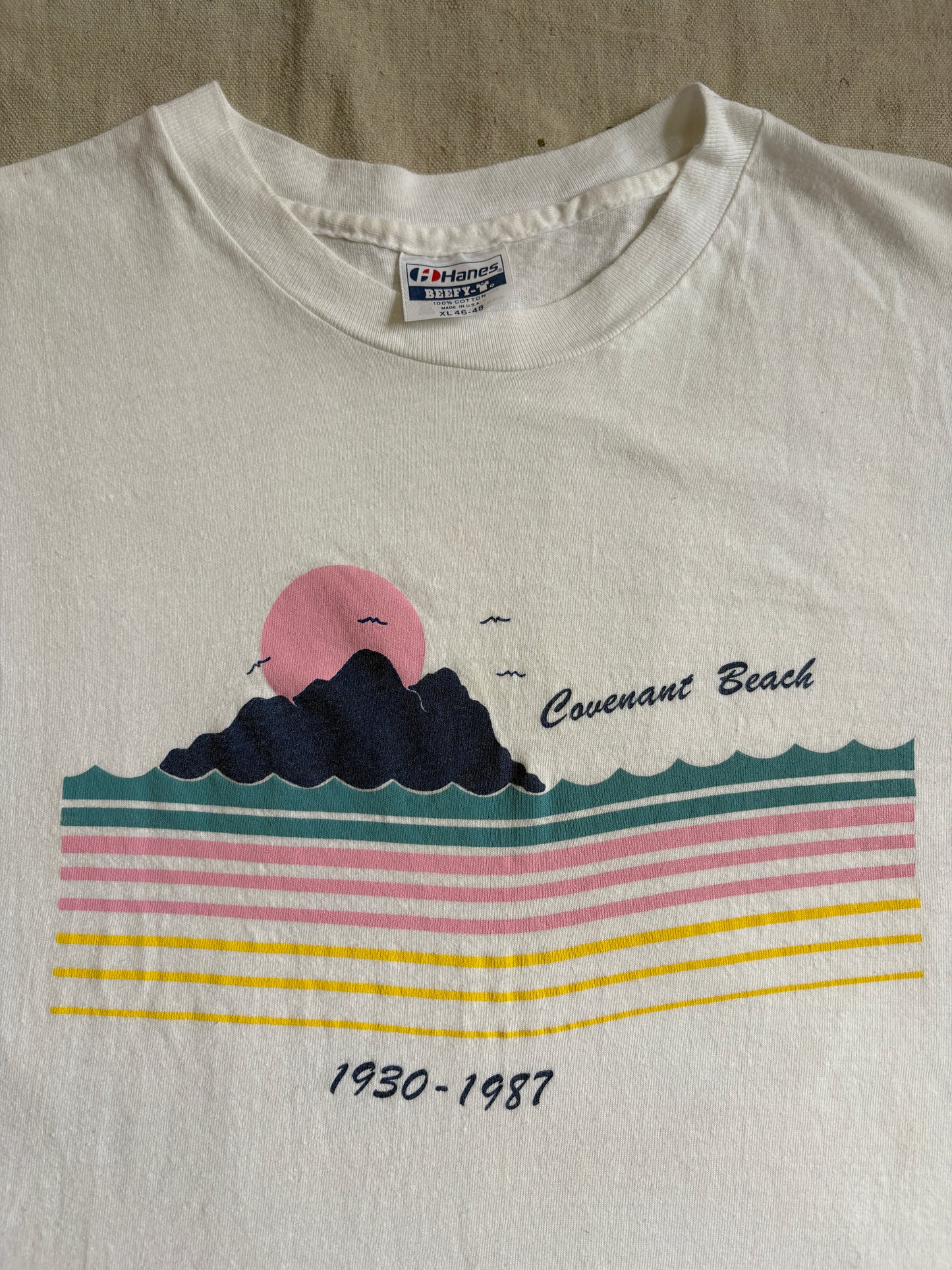 Vintage 80s Covenant Beach Tee