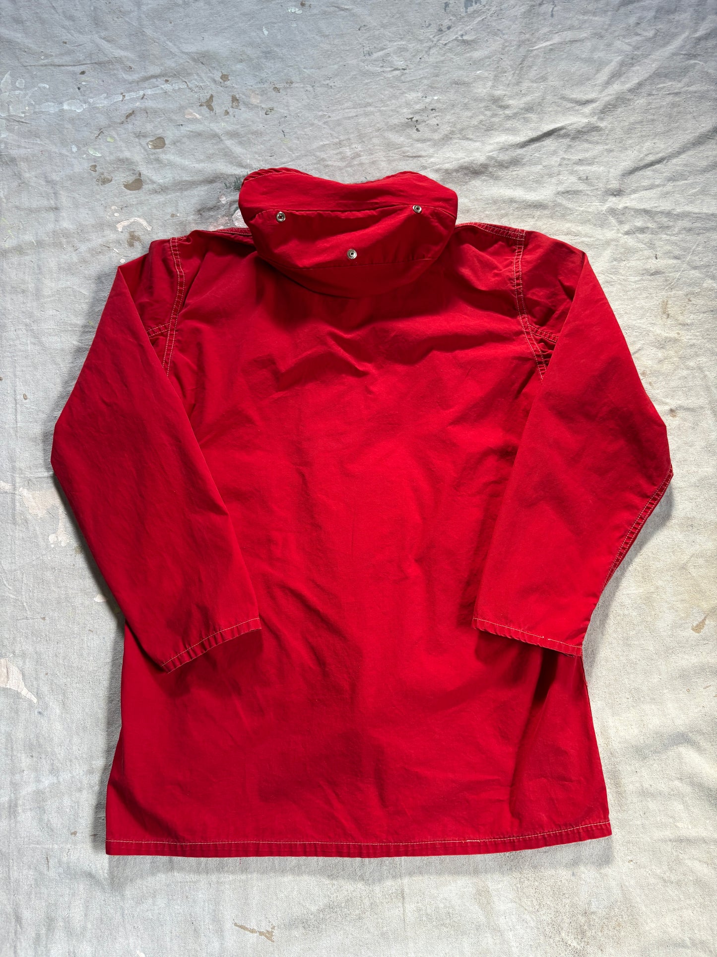 50s Red Hooded Coat
