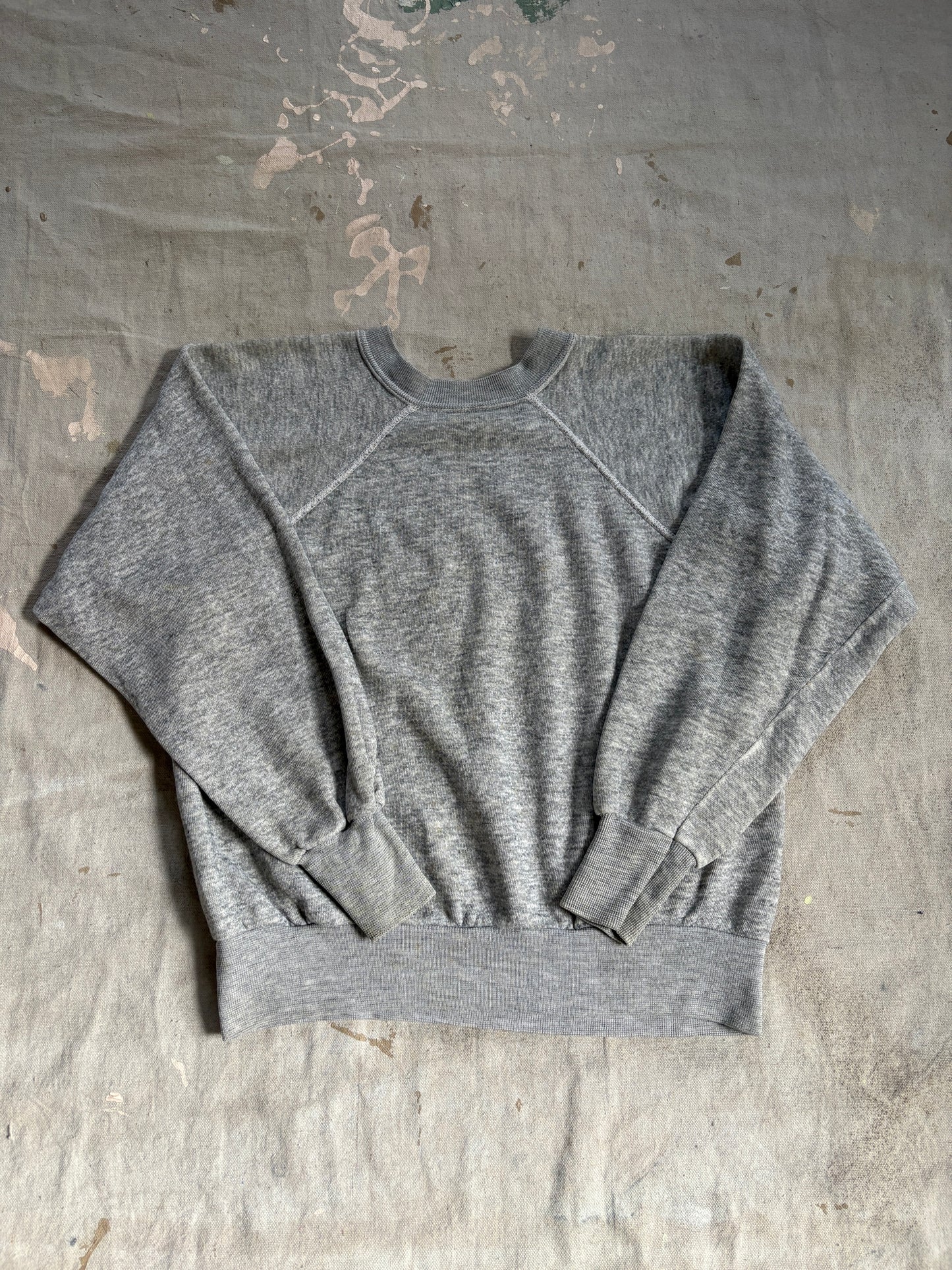 70s/80s Blank Heather Gray Sweatshirt