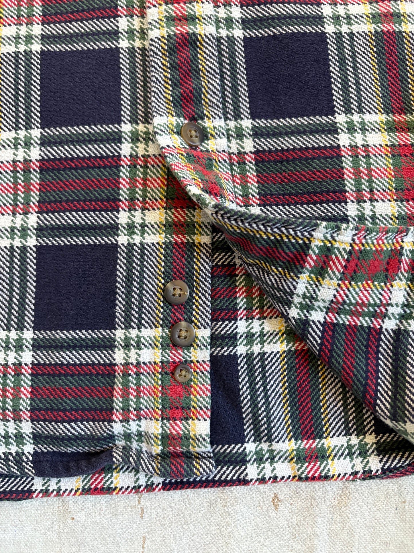 Vintage 90s Eddie Bauer Cotton Flannel Shirt