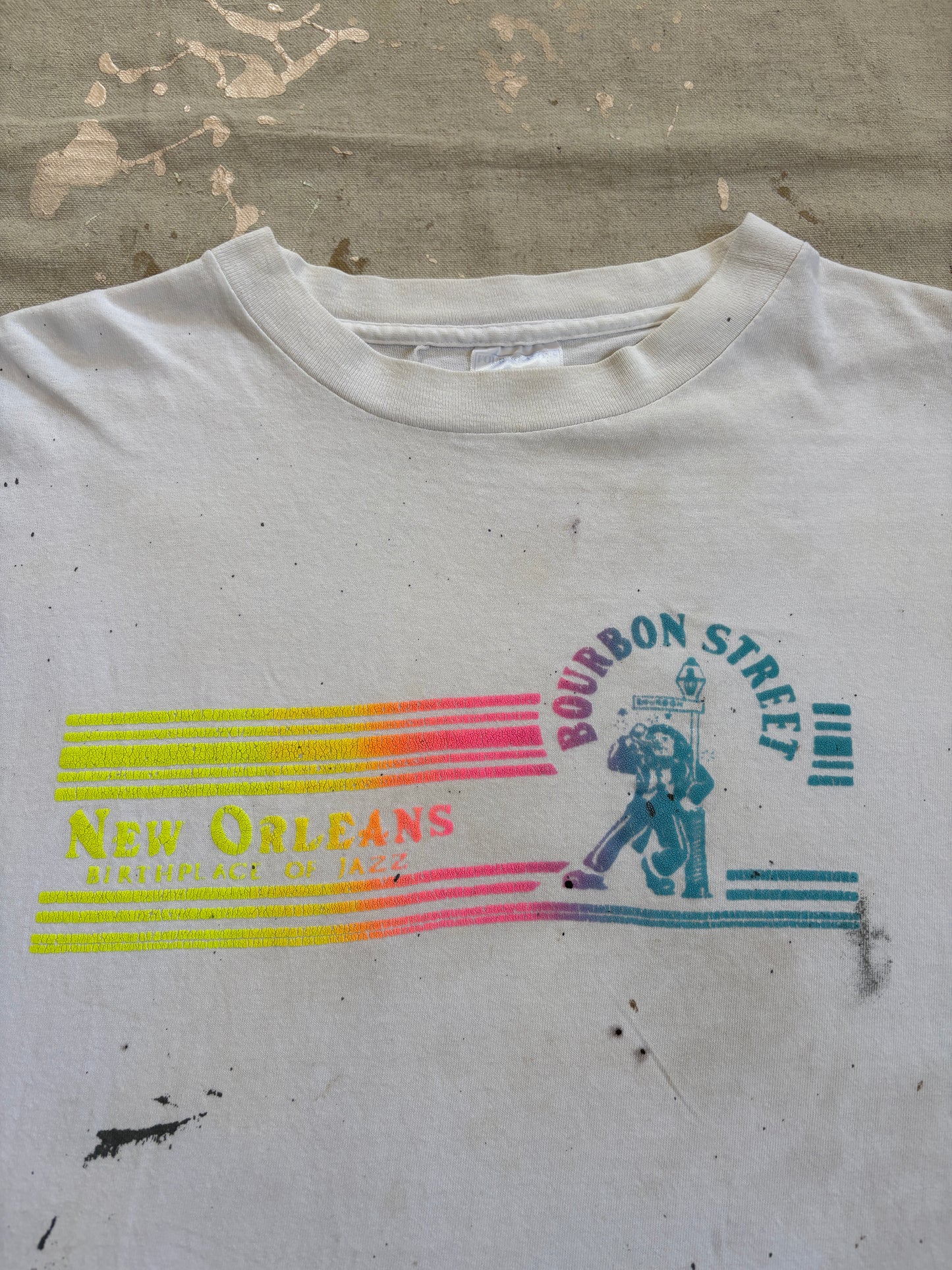 Vintage 80s New Orleans Bourbon Street Tee