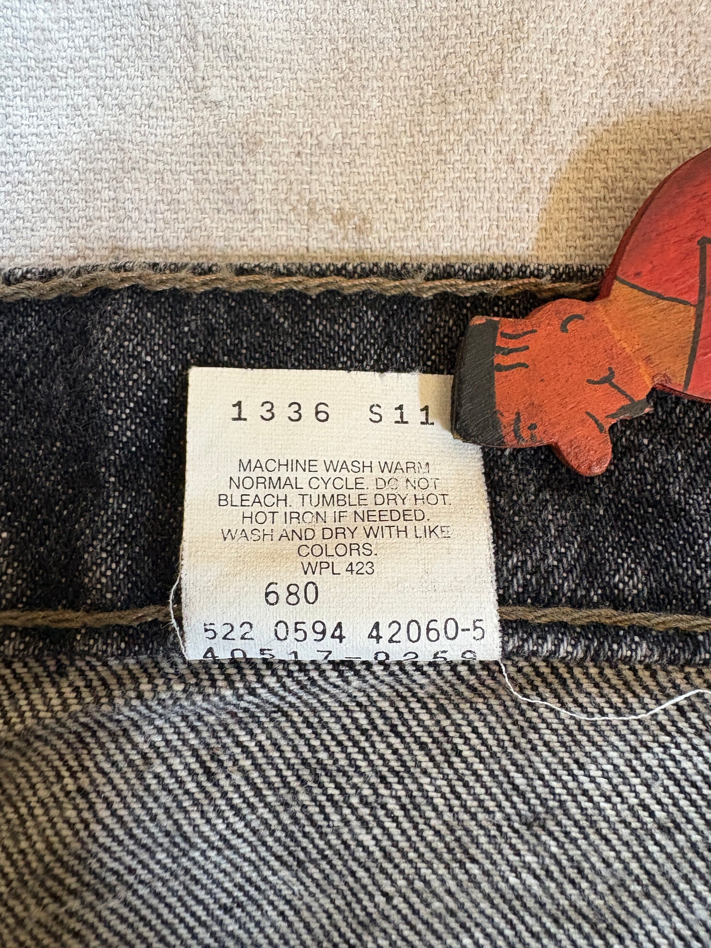 Vintage 90s Orange Tab Levi’s 517 Jeans