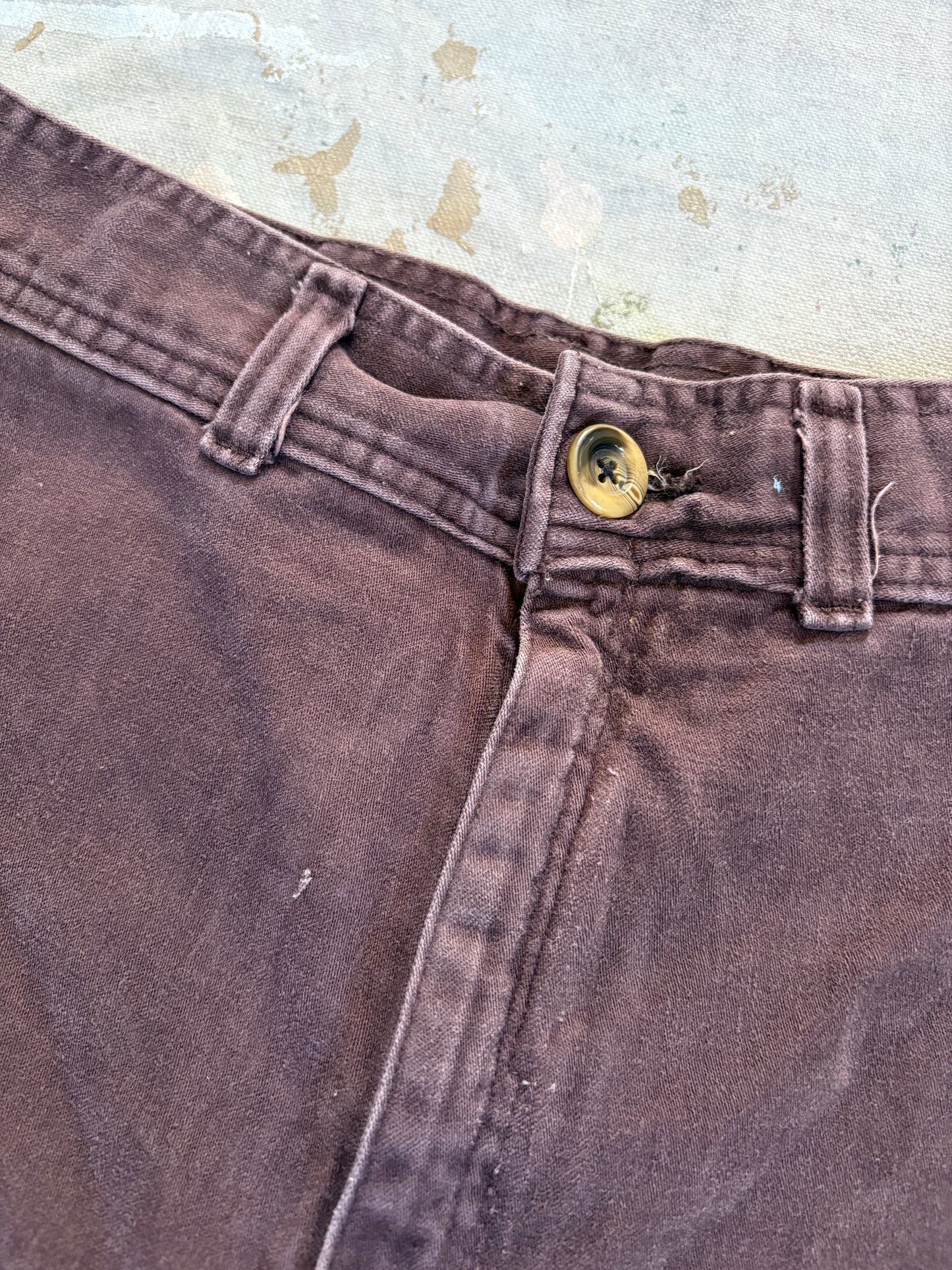 Vintage 70s Brown Levi’s Wide Leg Bells