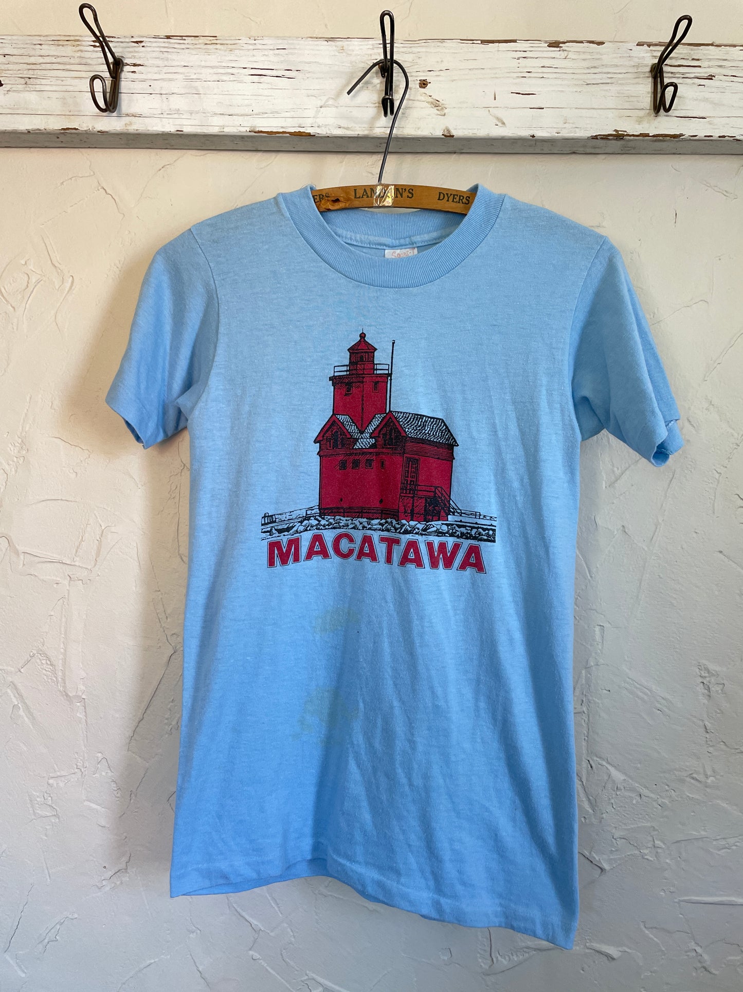 80s Macatawa Lighthouse, Holland, Michigan Tee