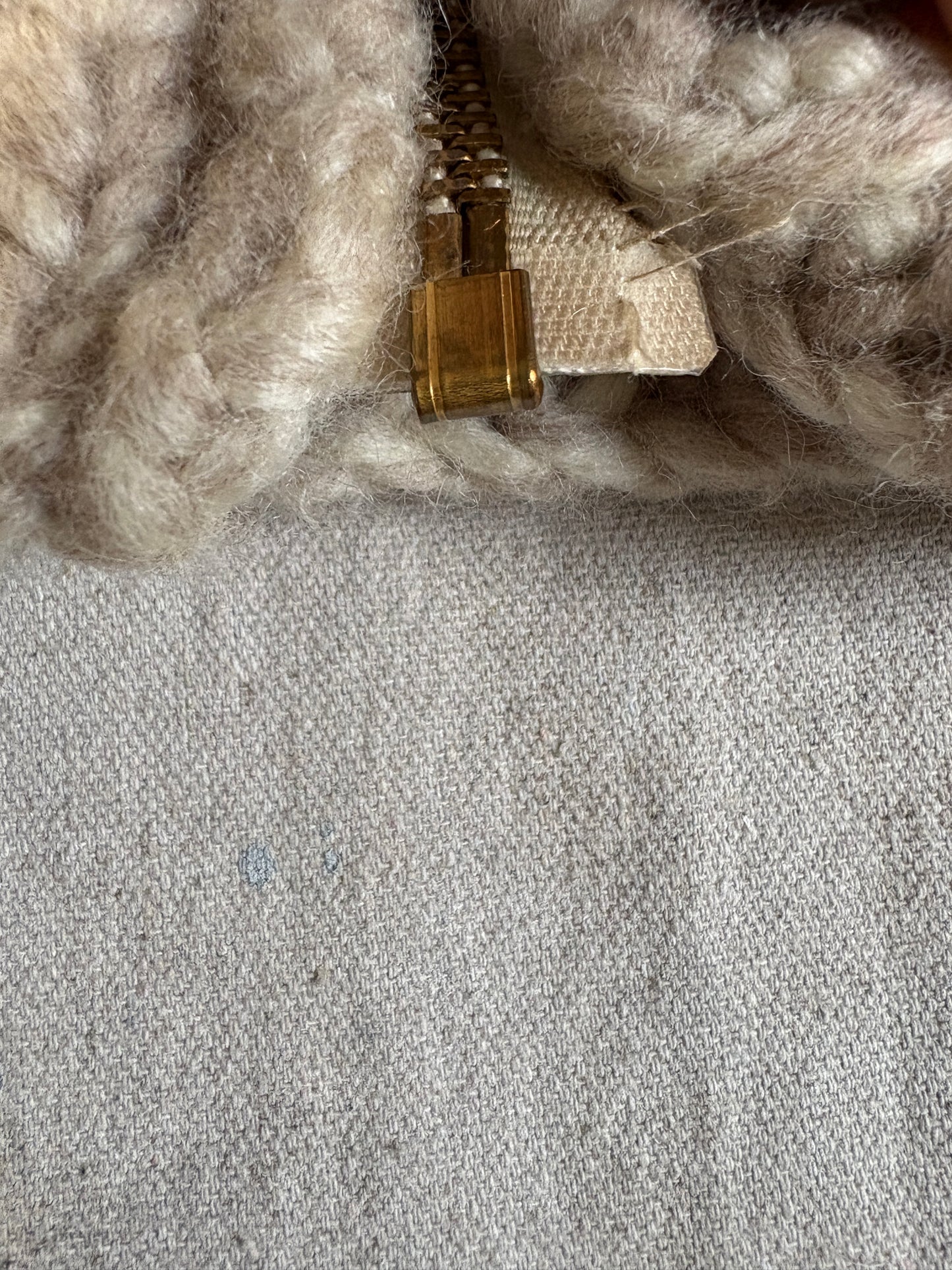 60s Hand Knit Cowichan Style Sweater