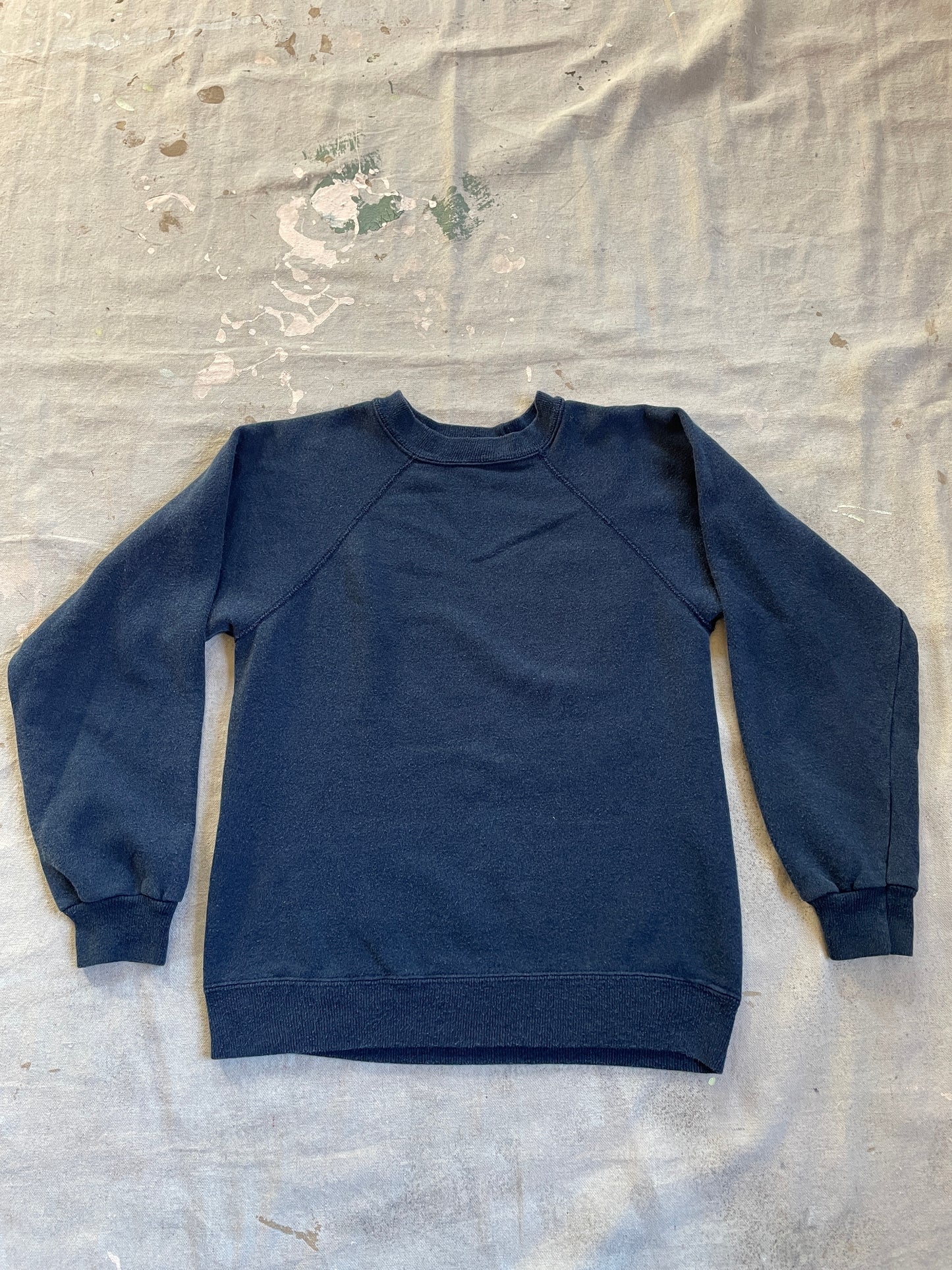 80s Blank Navy Blue Sweatshirt