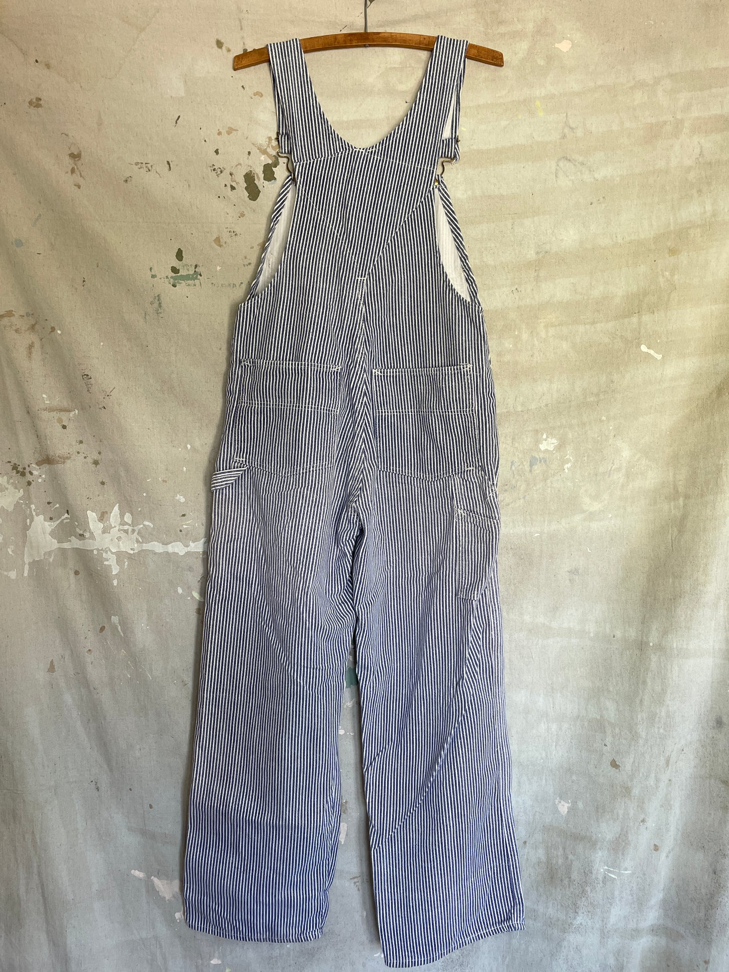 70s Smith’s Sanforized Hickory Stripe Overalls