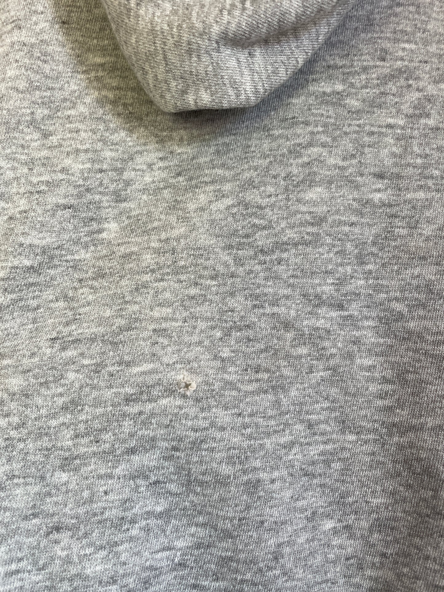 80s Blank Heather Grey Hoodie