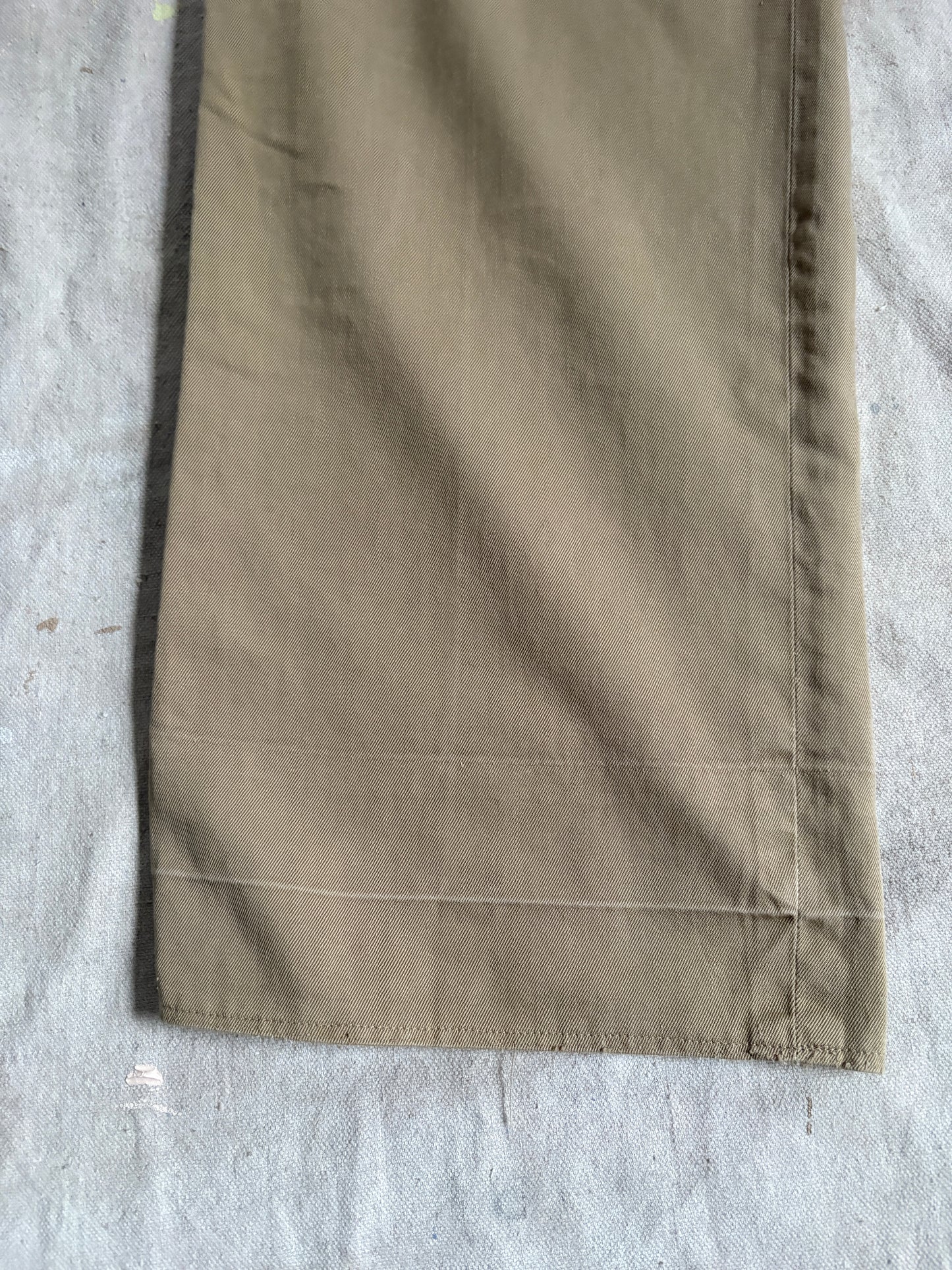 50s Military Khaki Trouser’s